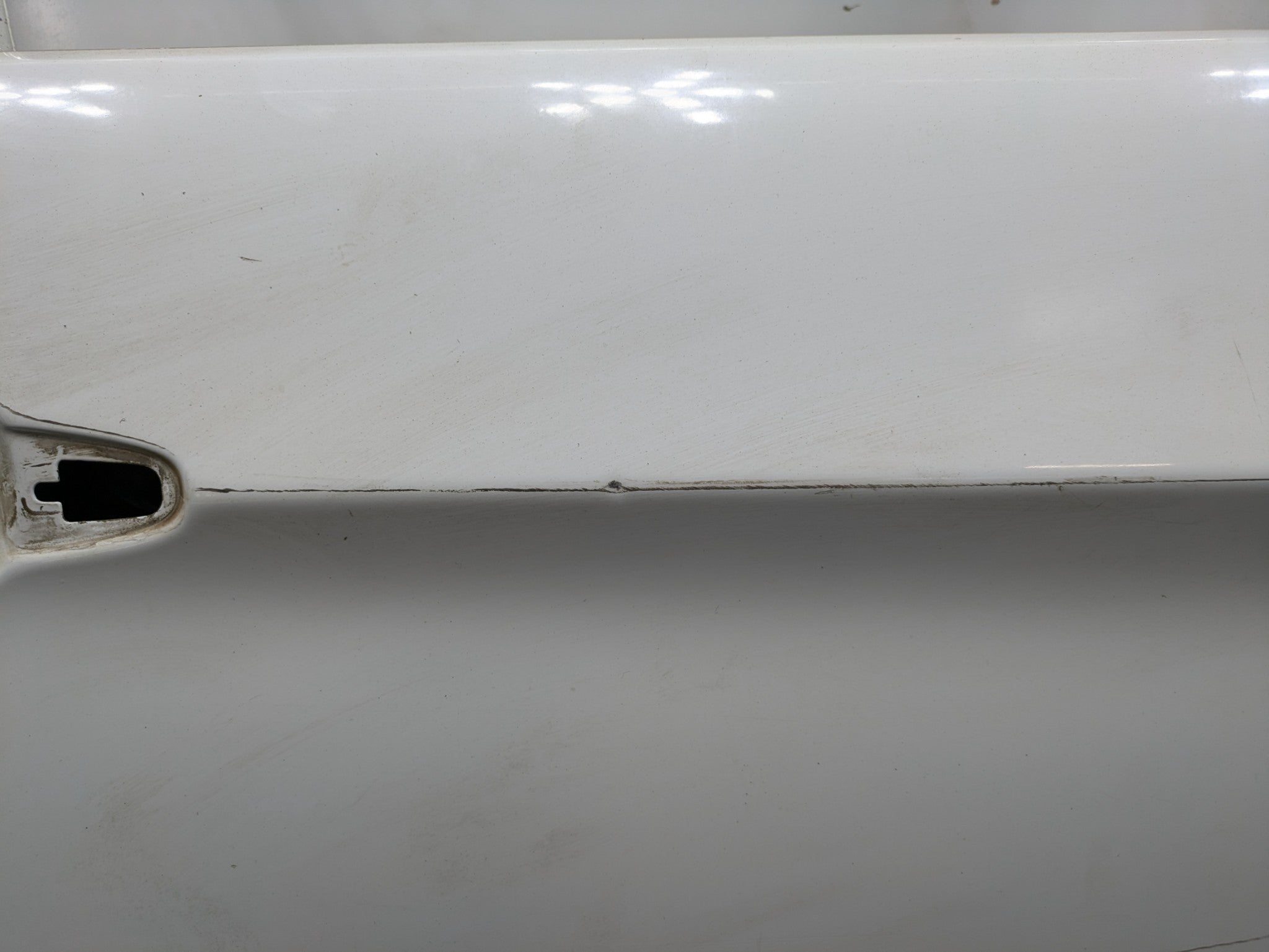 06 - 08 OEM BMW 328I REAR RIGHT PASSENGER SIDE DOOR SHELL PANEL WHITE ASSEMBLY