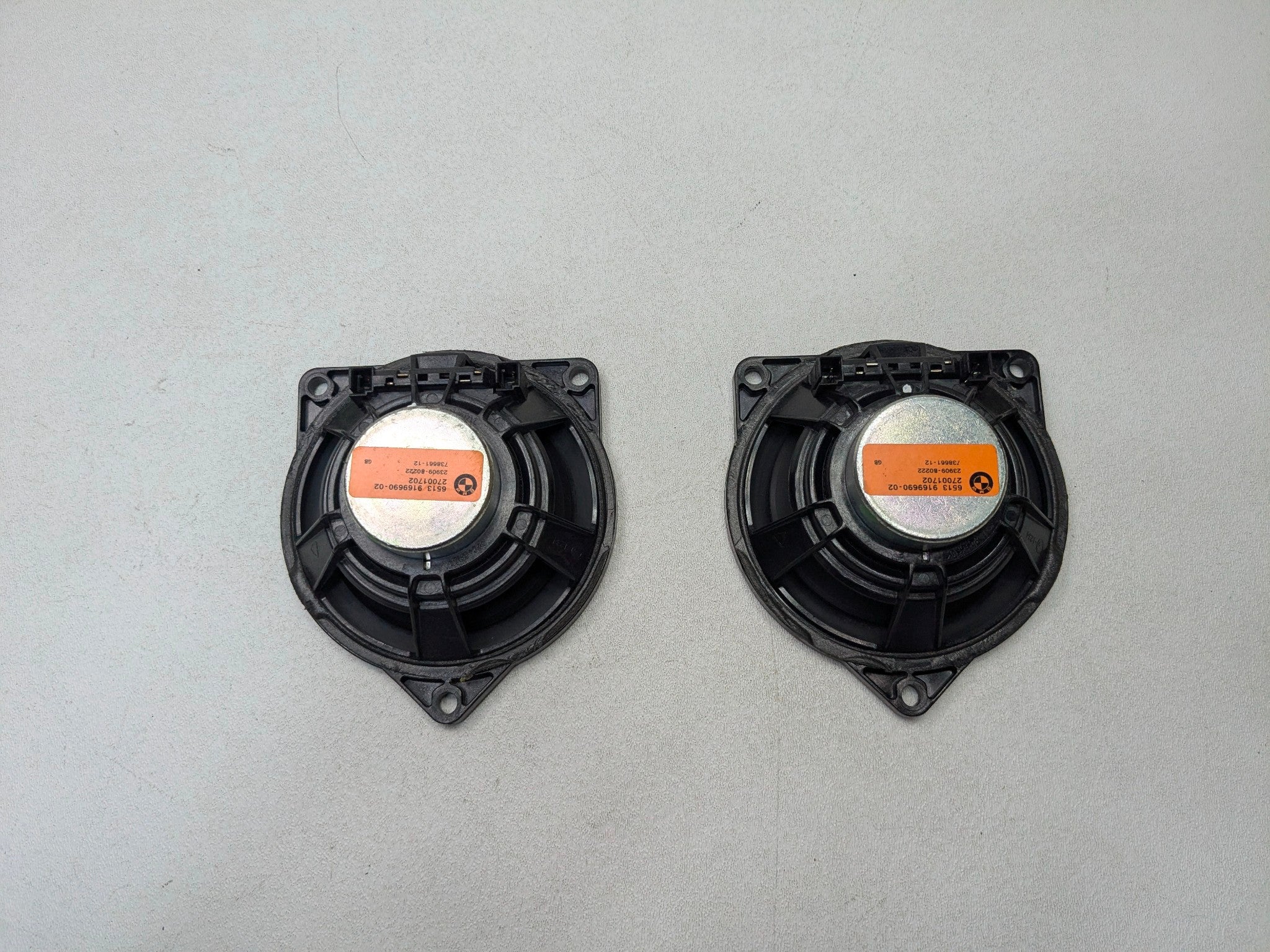 09 - 10 OEM MINI COOPER CONVERTIBLE INTERIOR AUDIO SOUND SYSTEM SPEAKER SET OF 7
