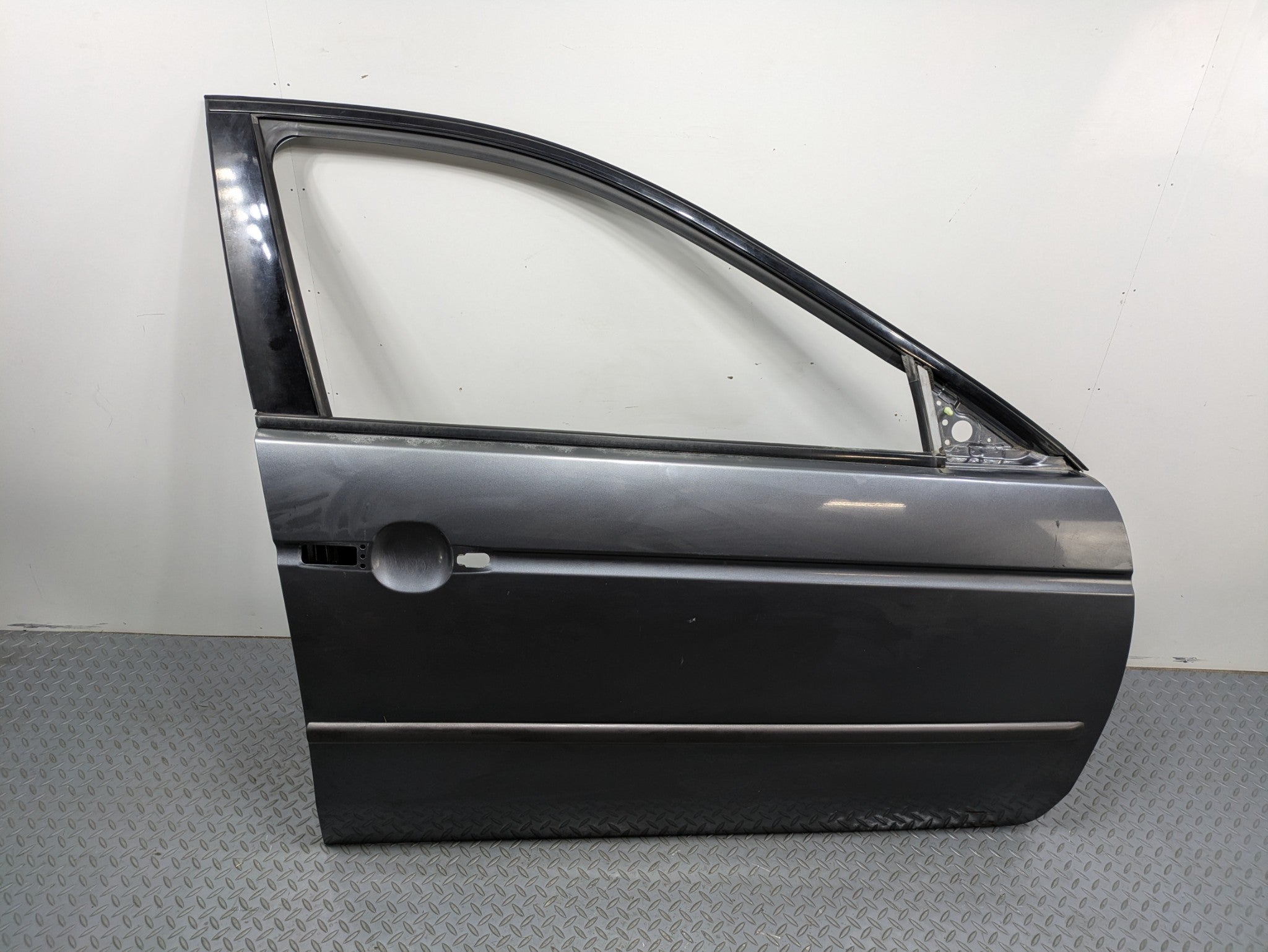 2004 - 2006 OEM ACURA TL FRONT RIGHT SIDE DOOR SHELL PANEL METALLIC GREY