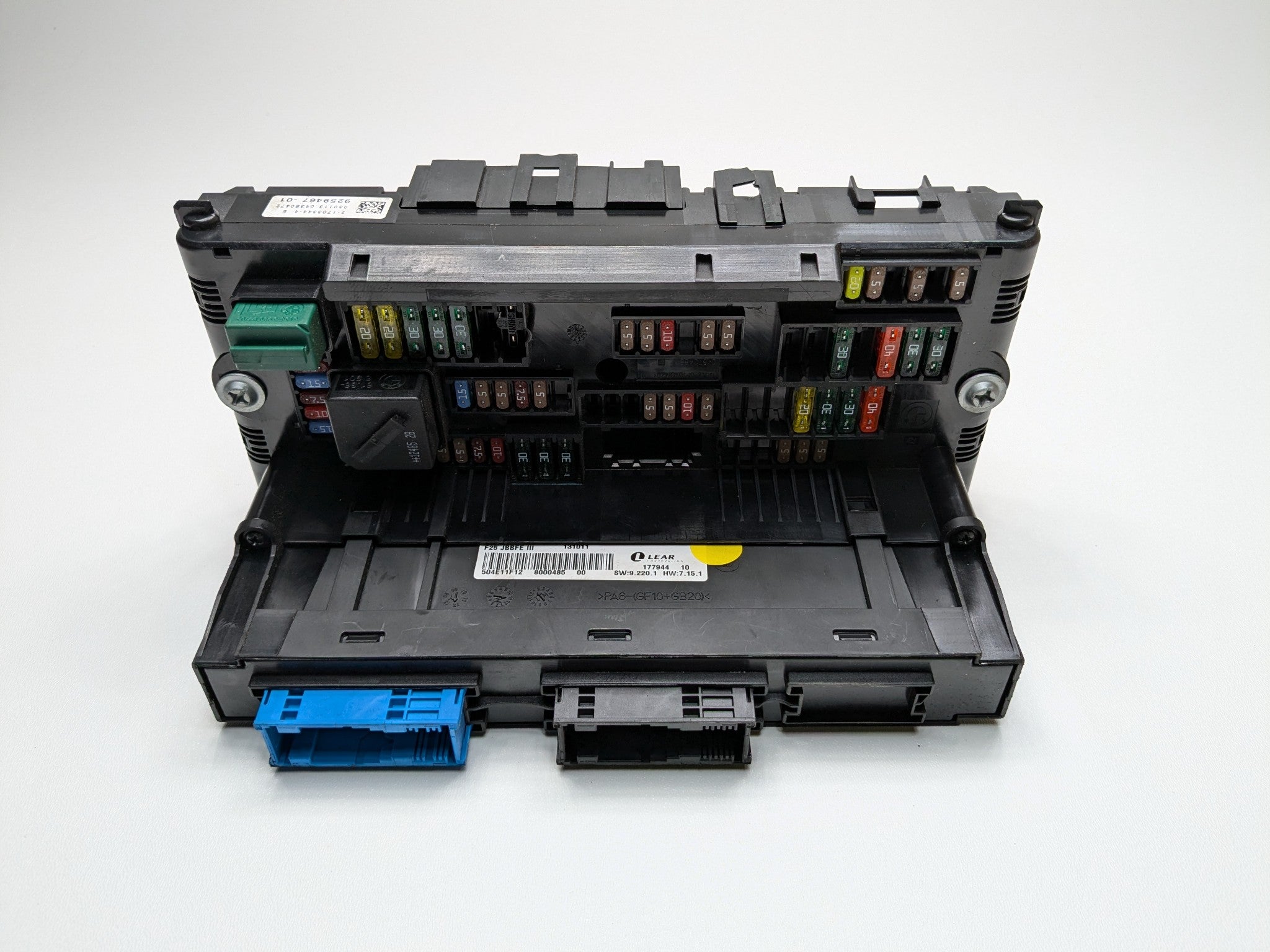 2010 - 2014 OEM BMW X3 INTERIOR CABIN FUSE BOX RELAY JUNCTION BLOCK PANEL