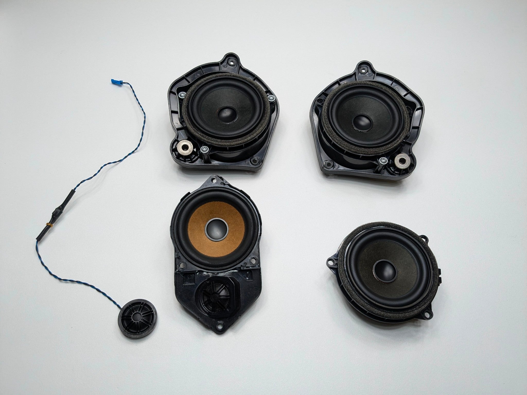 2010 - 2014 OEM BMW X3 AUDIO SOUND SYSTEM SPEAKER SET