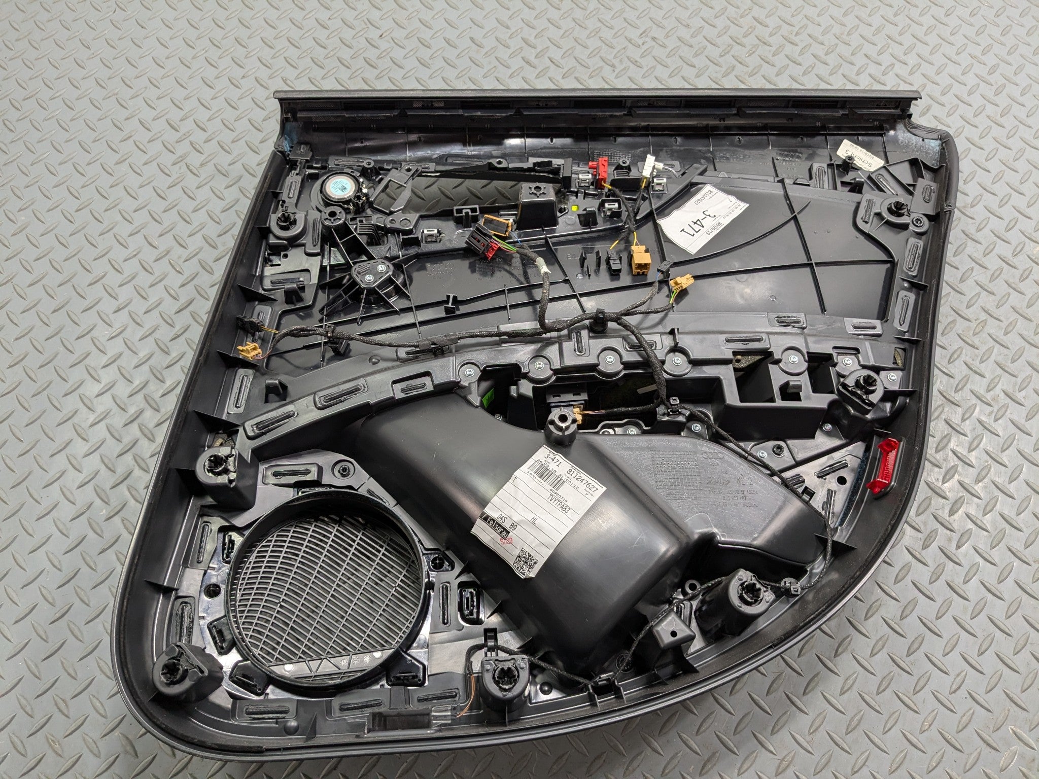 2017 - 2022 OEM AUDI S4 REAR LEFT DRIVER SIDE INTERIOR DOOR TRIM PANEL ASSEMBLY