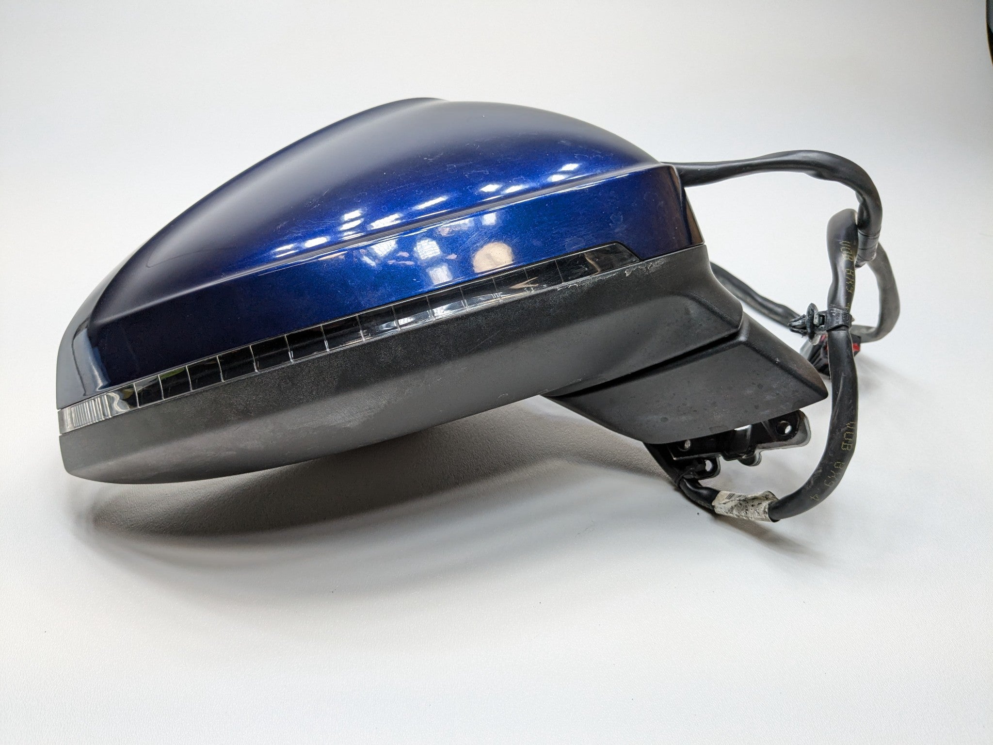 2017 - 2022 OEM AUDI S4 FRONT RIGHT PASSENGER SIDE VIEW DOOR MIRROR BLUE