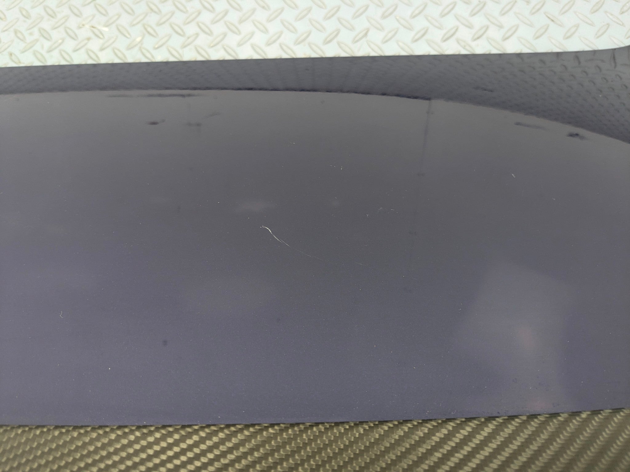2017 - 2022 OEM AUDI S4 REAR TRUNK DOOR DECKLID SHELL PANEL BLUE WITH EMBLEM