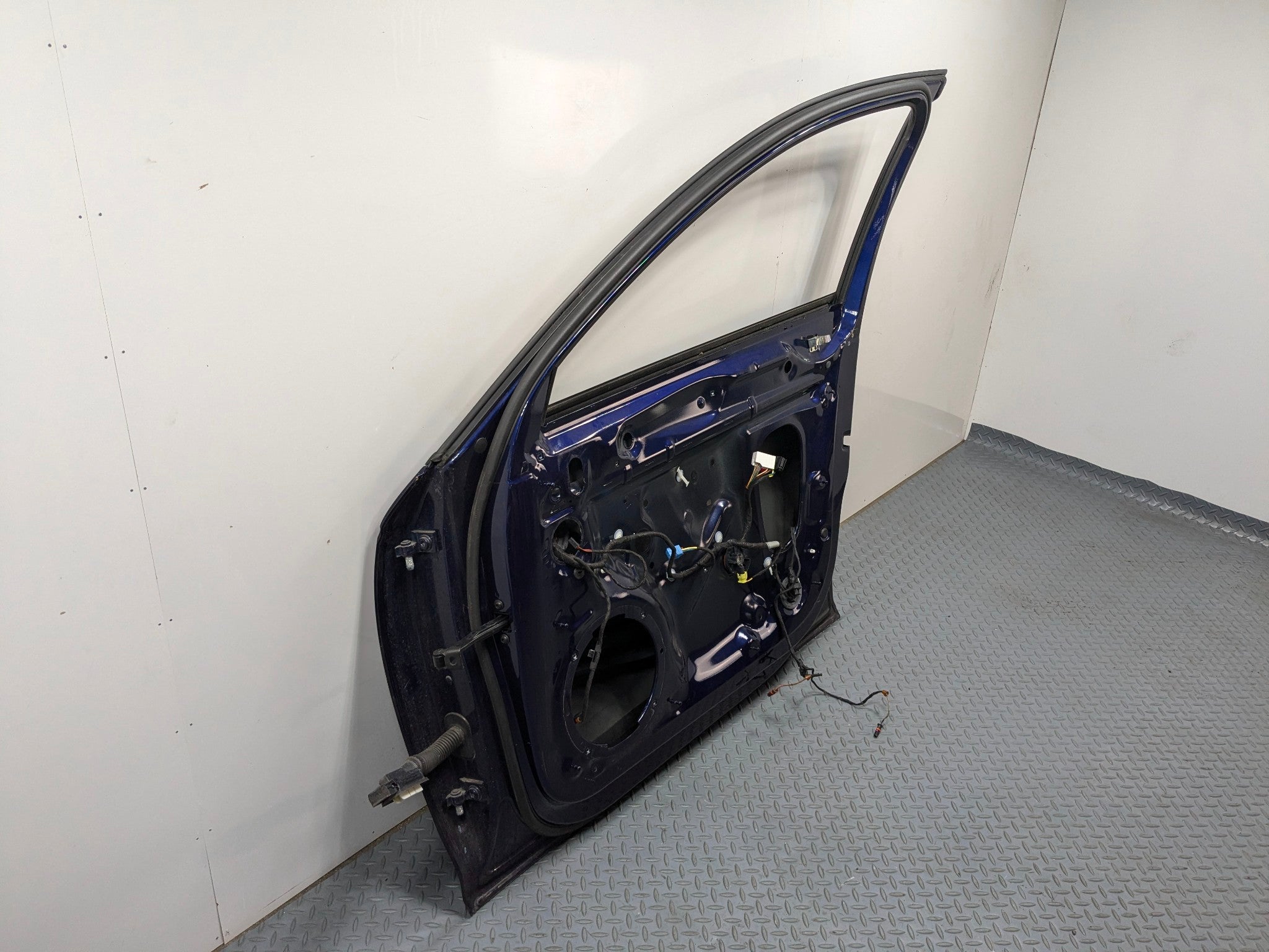 2017 - 2022 OEM AUDI S4 FRONT RIGHT SIDE DOOR SHELL PANEL BLUE ASSEMBLY