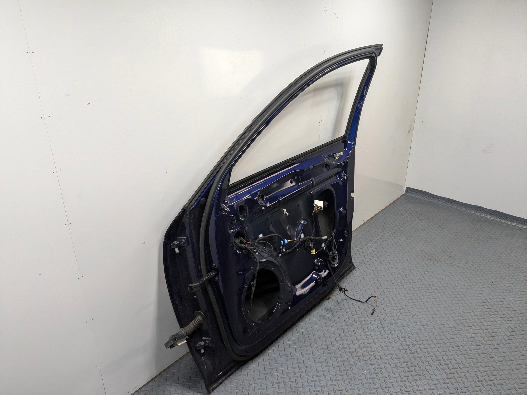 2017 - 2022 OEM AUDI S4 FRONT RIGHT SIDE DOOR SHELL PANEL BLUE ASSEMBLY