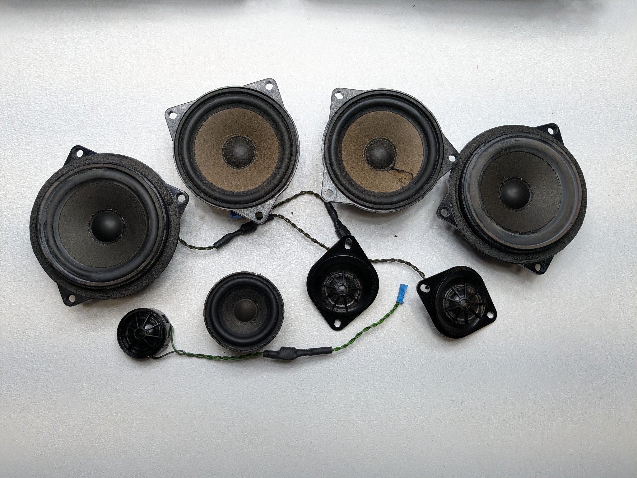 2006 - 2008 OEM BMW 328I INTERIOR AUDIO SOUND SYSTEM SPEAKER SET OF 10