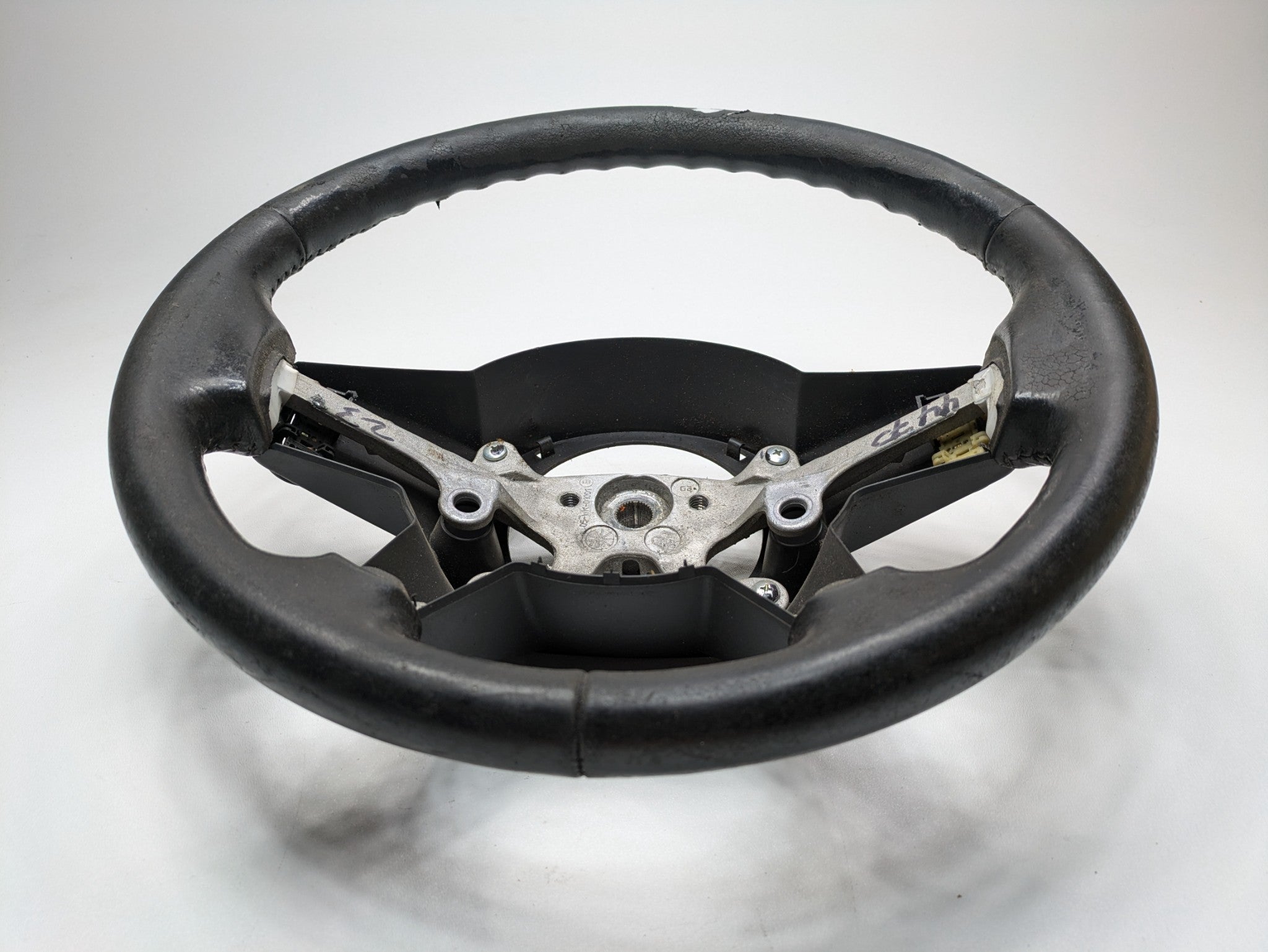 05 - 07 OEM JEEP GRAND CHEROKEE LEFT DRIVER SIDE STEERING WHEEL LEATHER BLACK
