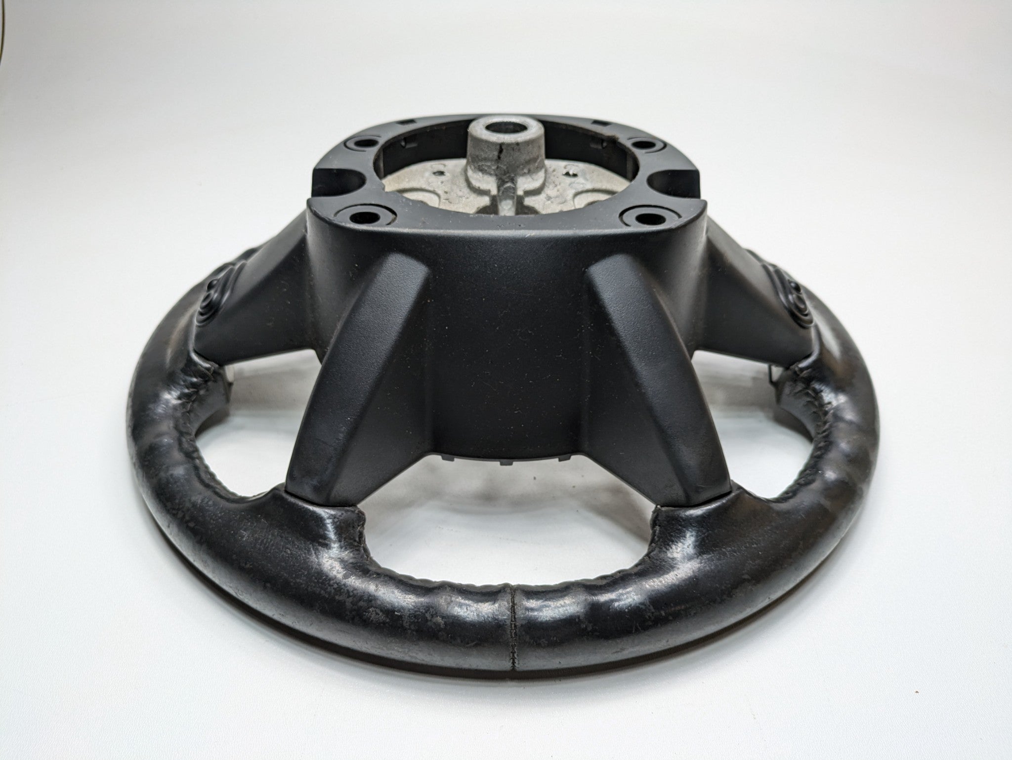 05 - 07 OEM JEEP GRAND CHEROKEE LEFT DRIVER SIDE STEERING WHEEL LEATHER BLACK