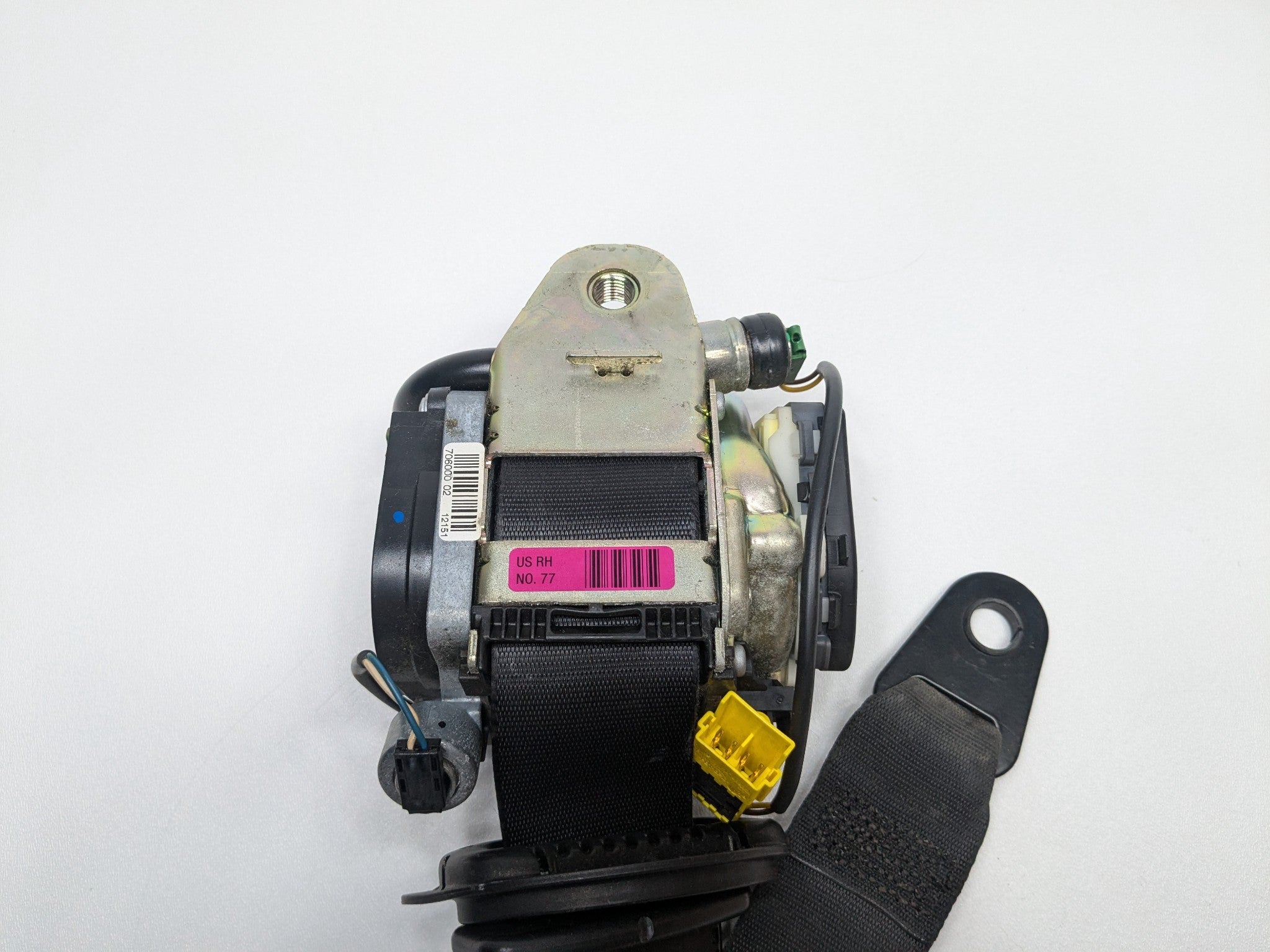 2010 - 2013 OEM MINI COOPER FRONT RIGHT PASSENGER SIDE SEAT BELT RETRACTOR