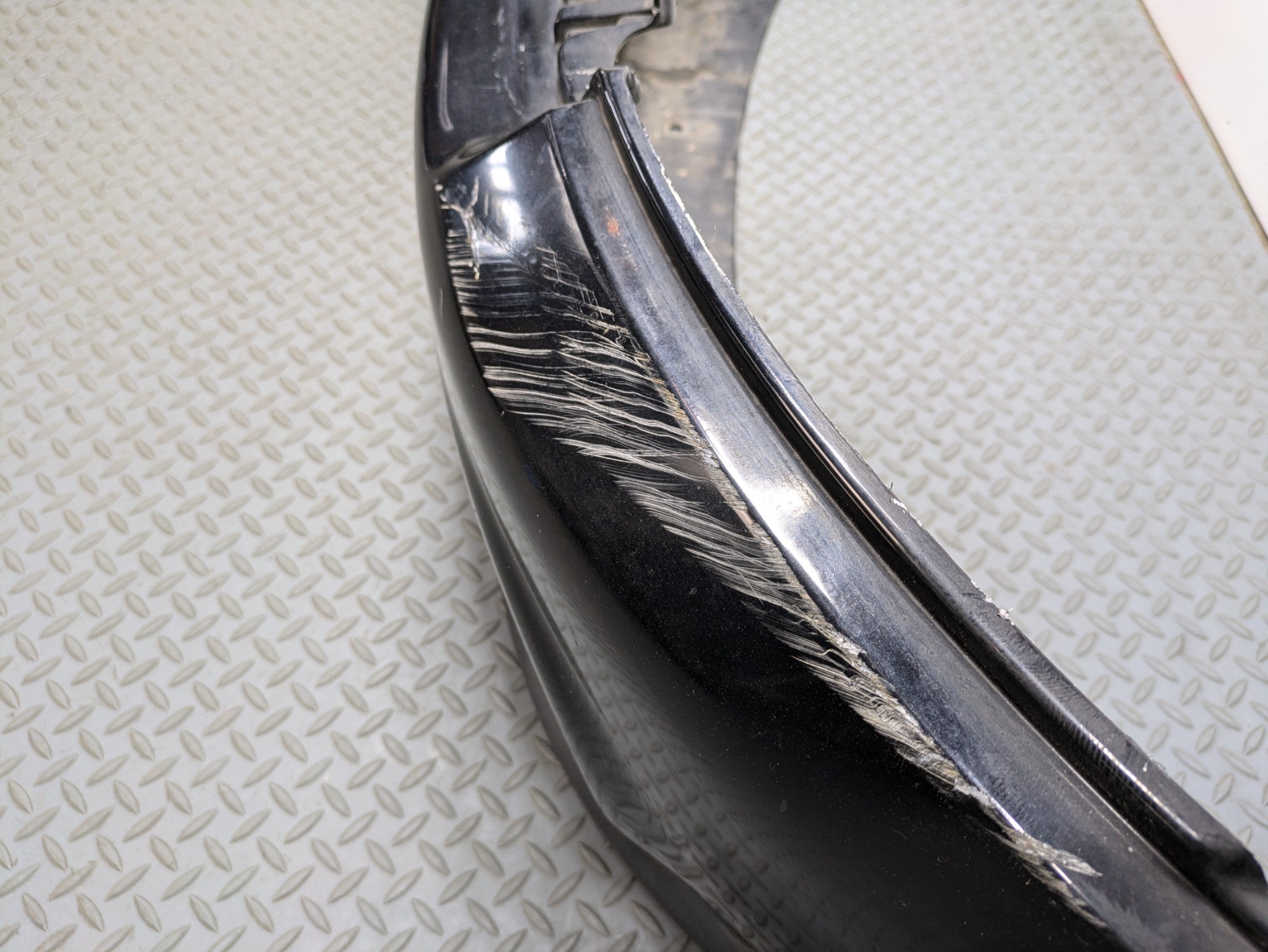 2010 - 2013 OEM MINI COOPER FRONT BUMPER COVER PANEL ASSEMBLY MIDNIGHT BLACK