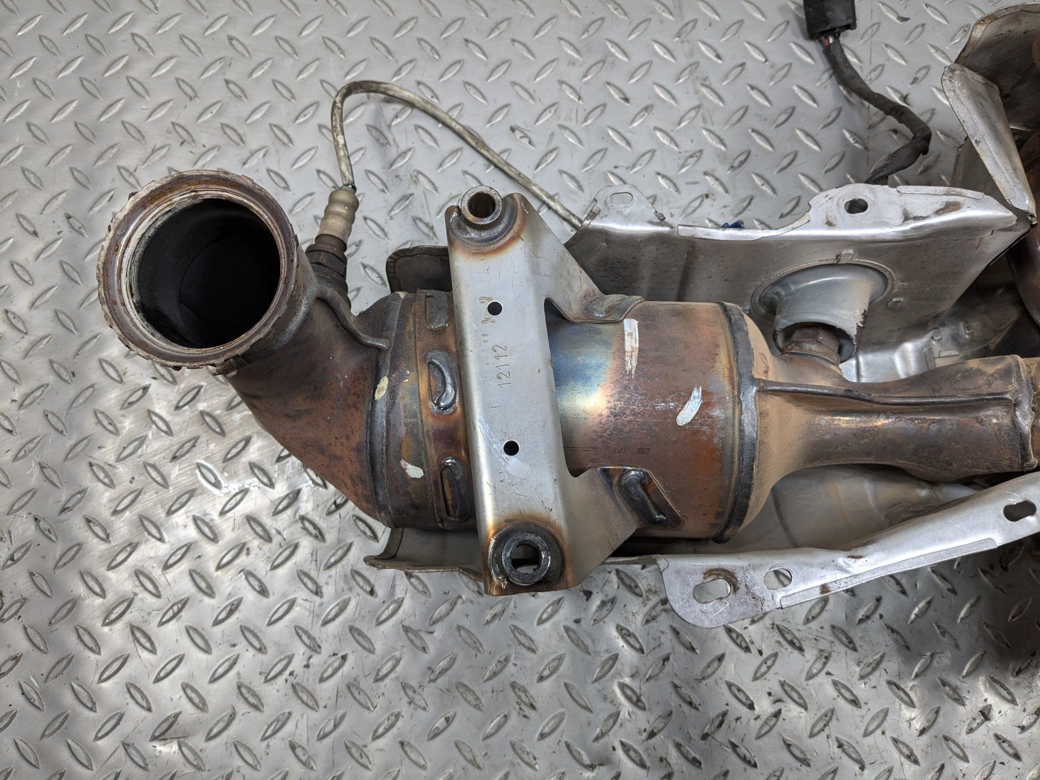 2010 - 2013 OEM MINI COOPER EXHAUST MANIFOLD HEADER WITH HEAT SHIELD