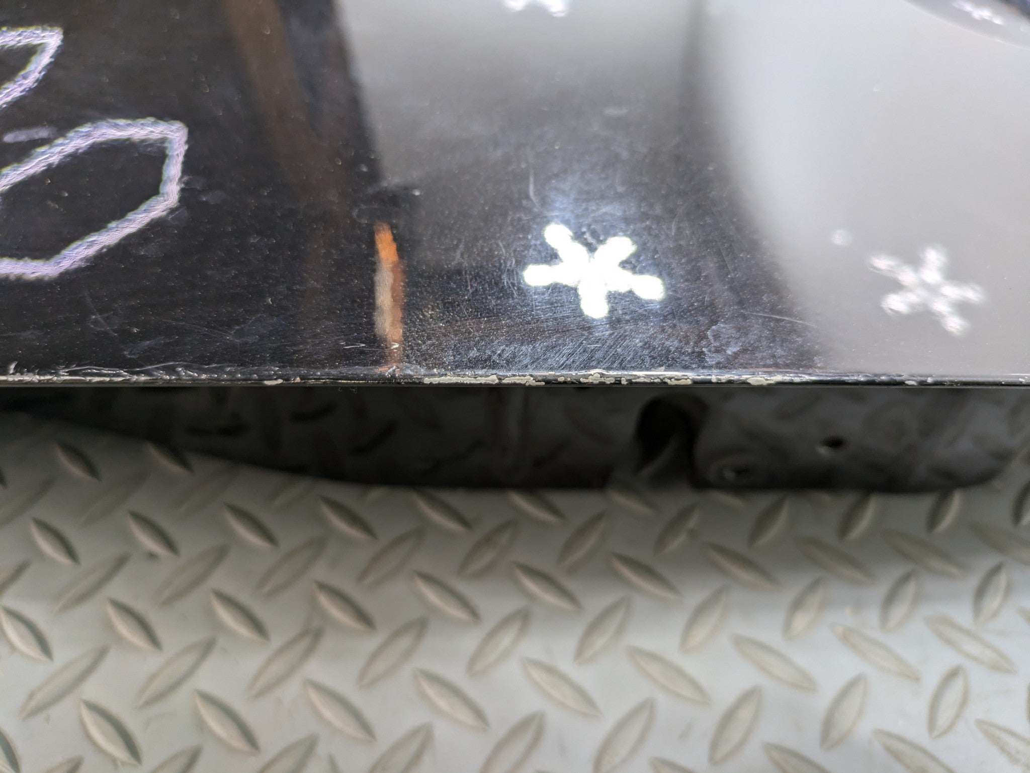 2010 - 2013 OEM MINI COOPER FRONT LEFT SIDE DOOR SHELL PANEL MIDNIGHT BLACK