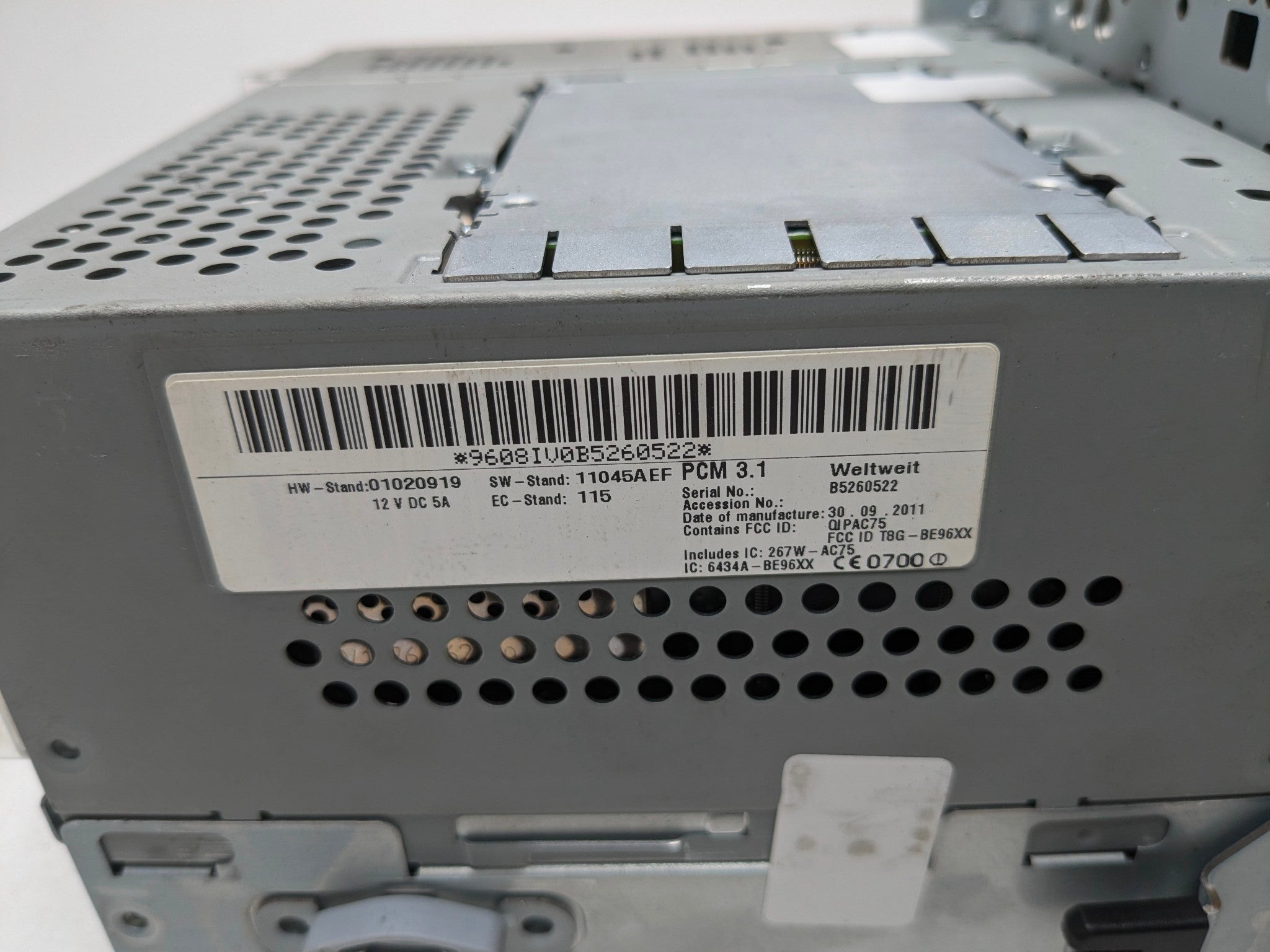 11 - 14 OEM PORSCHE CAYENNE INFORMATION NAVIGATION GPS DISPLAY SCREEN MONITOR