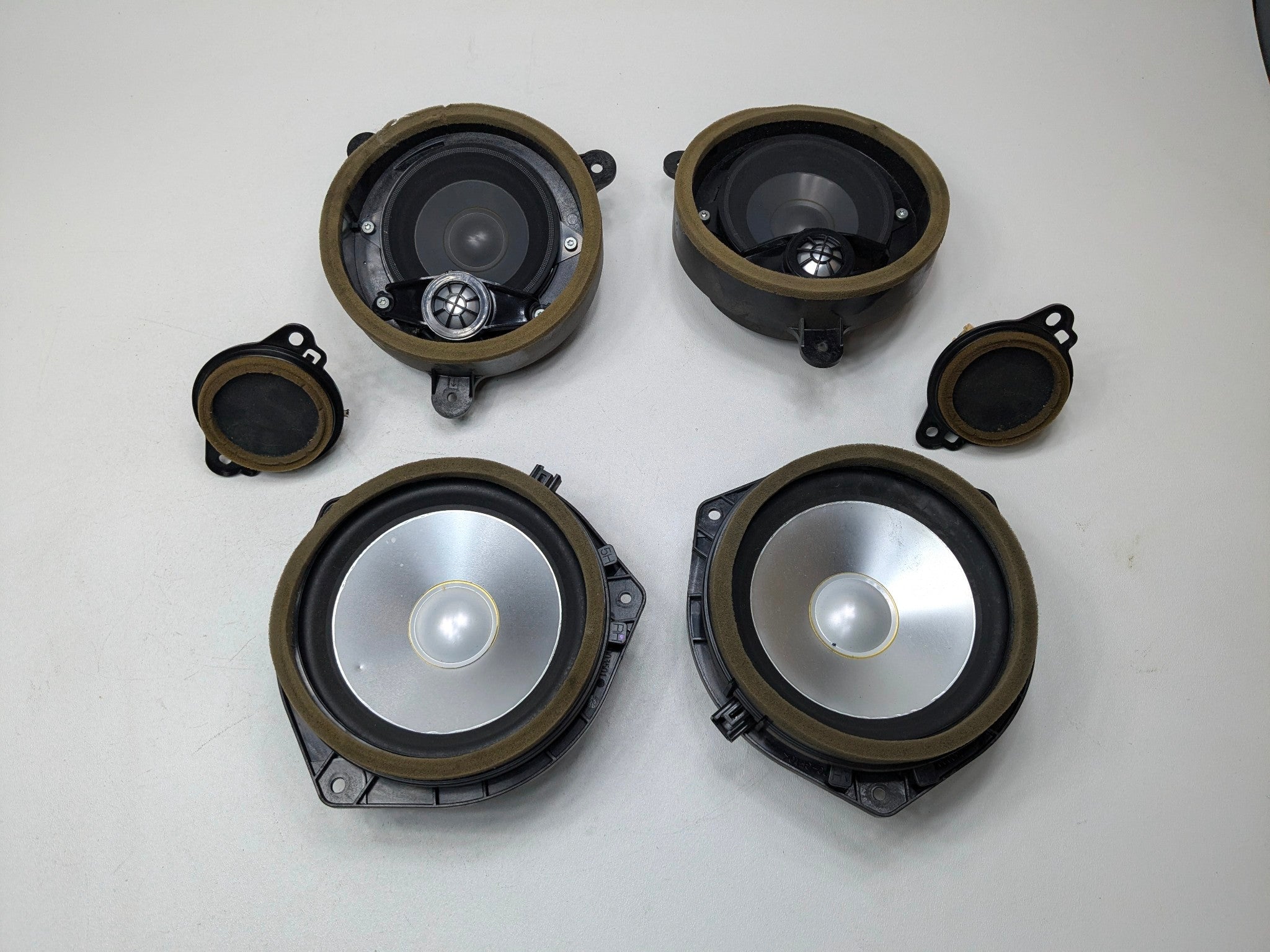 2010 - 2014 OEM SUBARU OUTBACK INTERIOR AUDIO SOUND SYSTEM SPEAKER SET OF 6