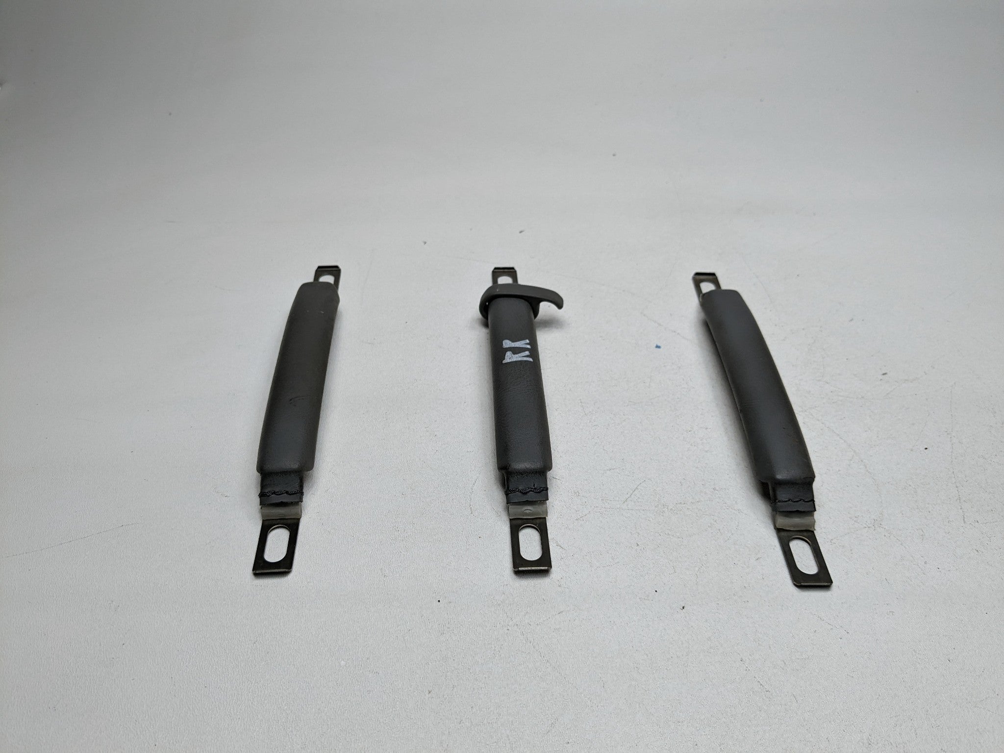 2004 - 2006 ACURA TL OEM INTERIOR GRAB HANDLE BAR SET ROOF CEILING BLACK LEATHER
