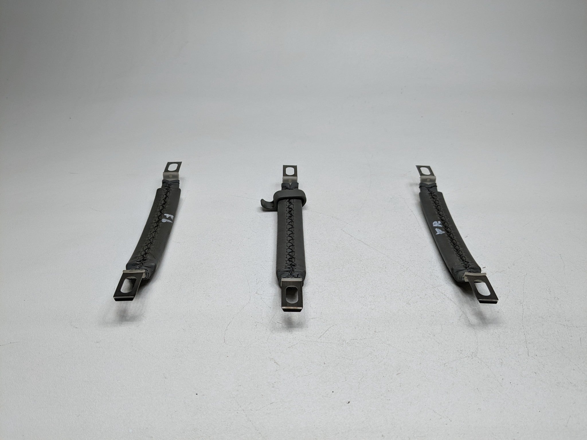 2004 - 2006 ACURA TL OEM INTERIOR GRAB HANDLE BAR SET ROOF CEILING BLACK LEATHER