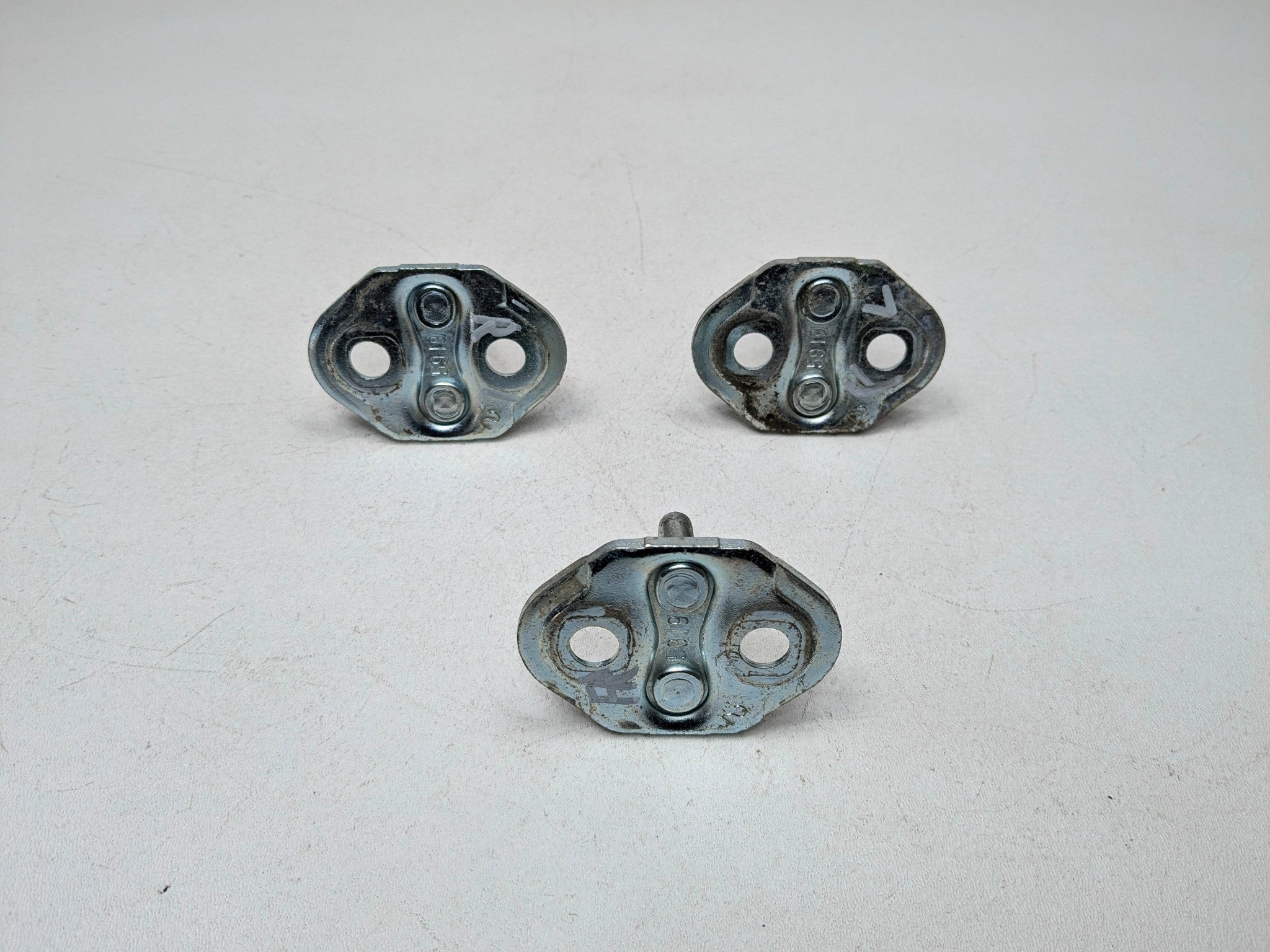 2004 - 2006 ACURA TL OEM DOOR LOCK LATCH STRIKER PLATE FRONT AND REAR SET OF 3