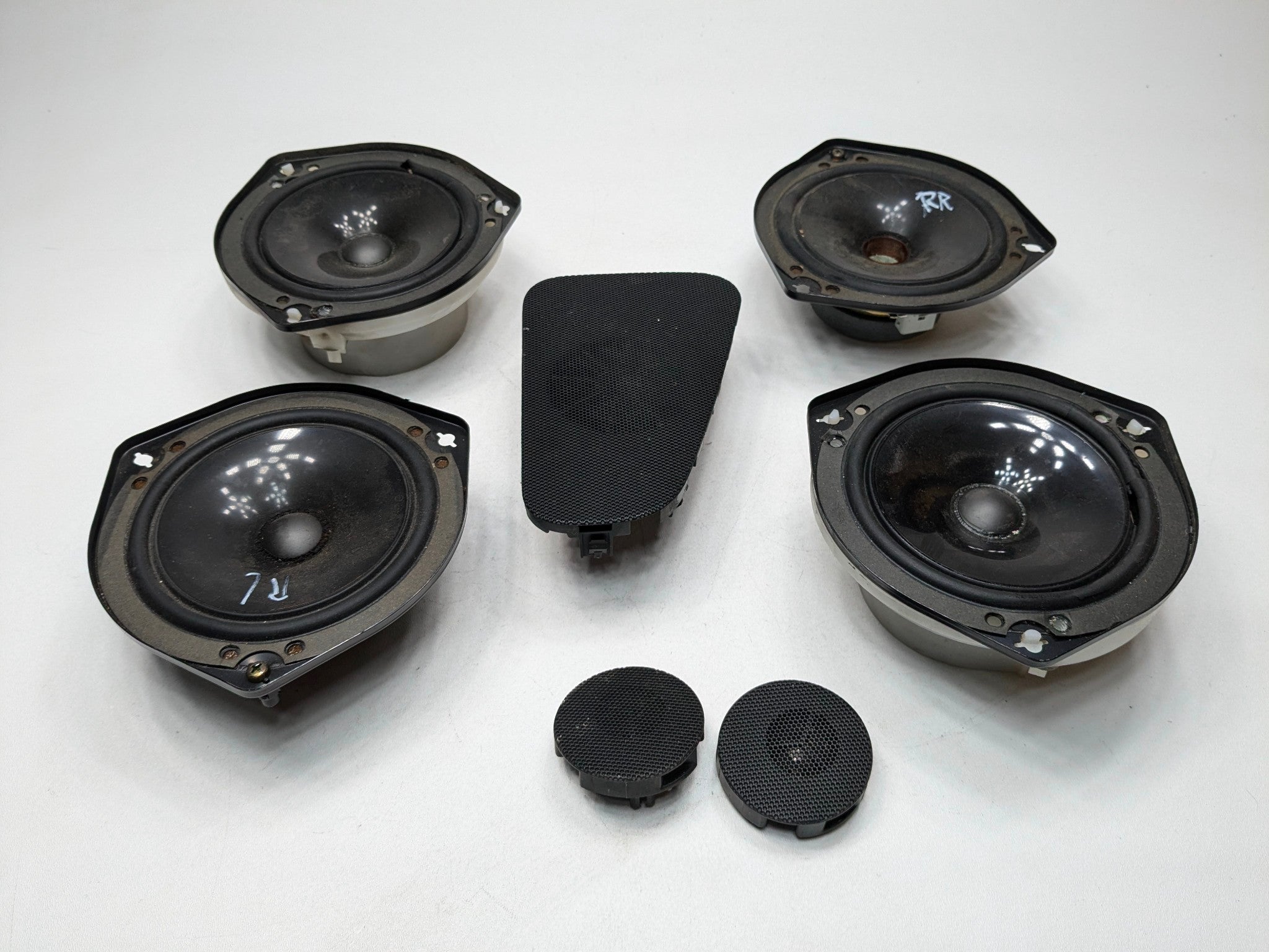 2004 - 2006 ACURA TL OEM SPEAKER SET OF 7 INTERIOR AUDIO SOUND SYSTEM