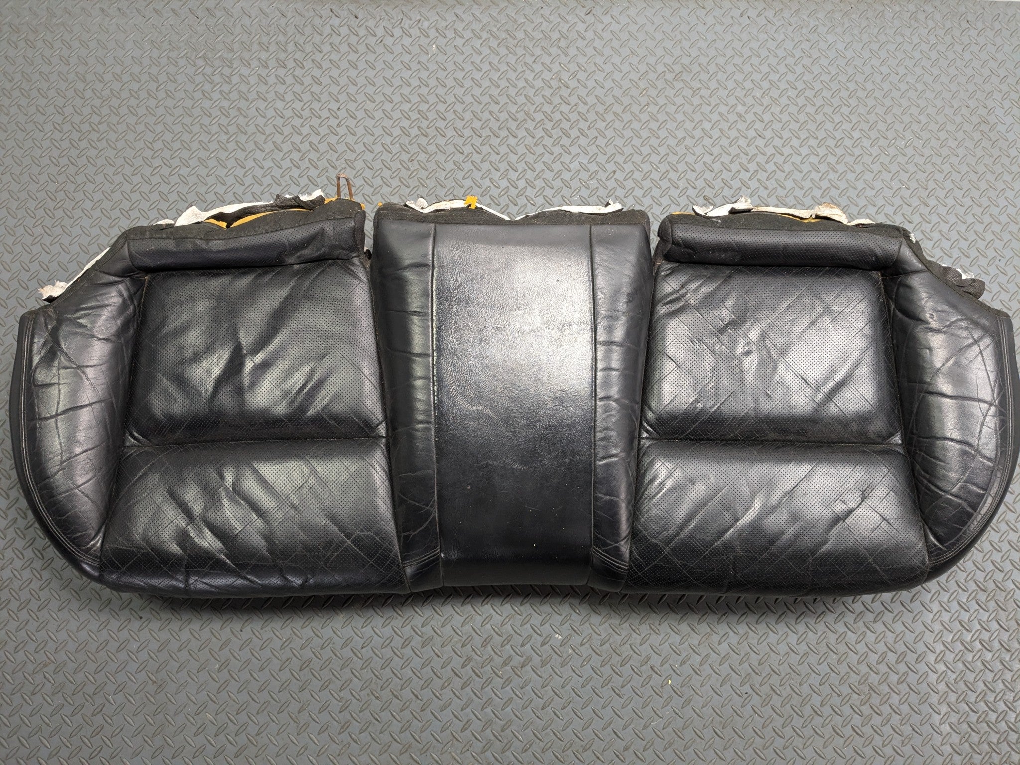 2004 - 2006 ACURA TL OEM LOWER SEAT CUSHION REAR BACK LEATHER BLACK