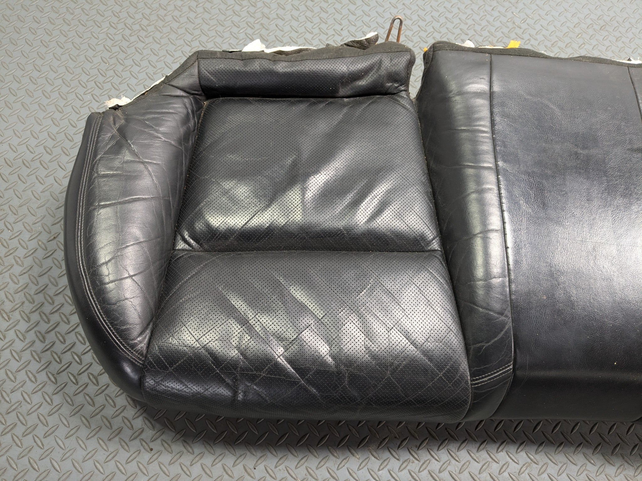 2004 - 2006 ACURA TL OEM LOWER SEAT CUSHION REAR BACK LEATHER BLACK