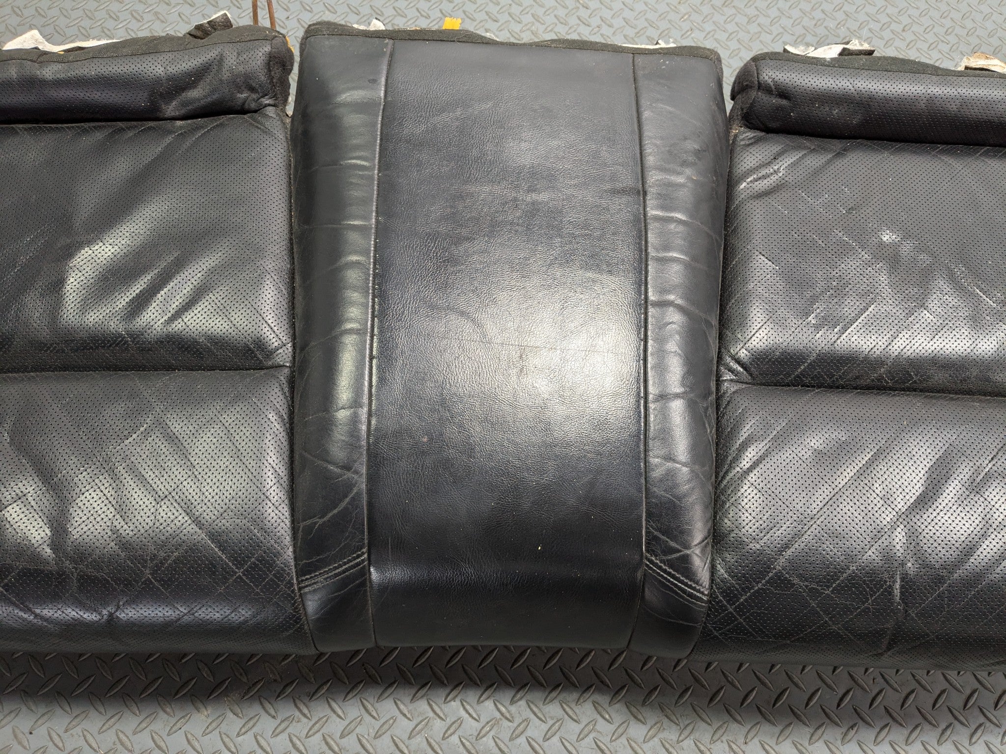 2004 - 2006 ACURA TL OEM LOWER SEAT CUSHION REAR BACK LEATHER BLACK