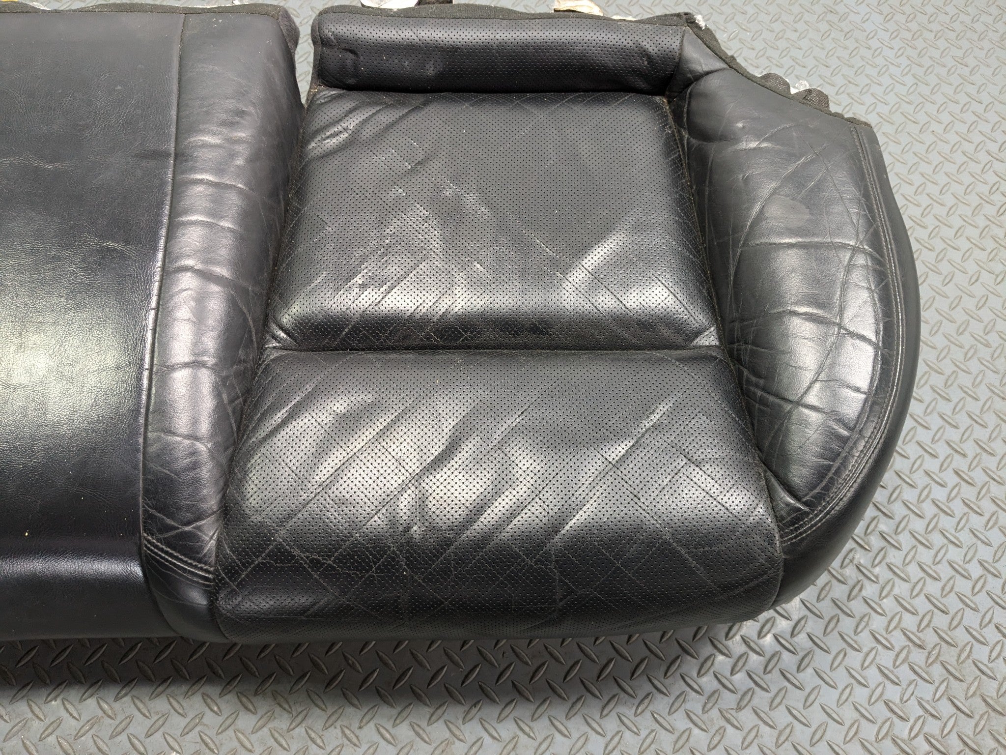 2004 - 2006 ACURA TL OEM LOWER SEAT CUSHION REAR BACK LEATHER BLACK