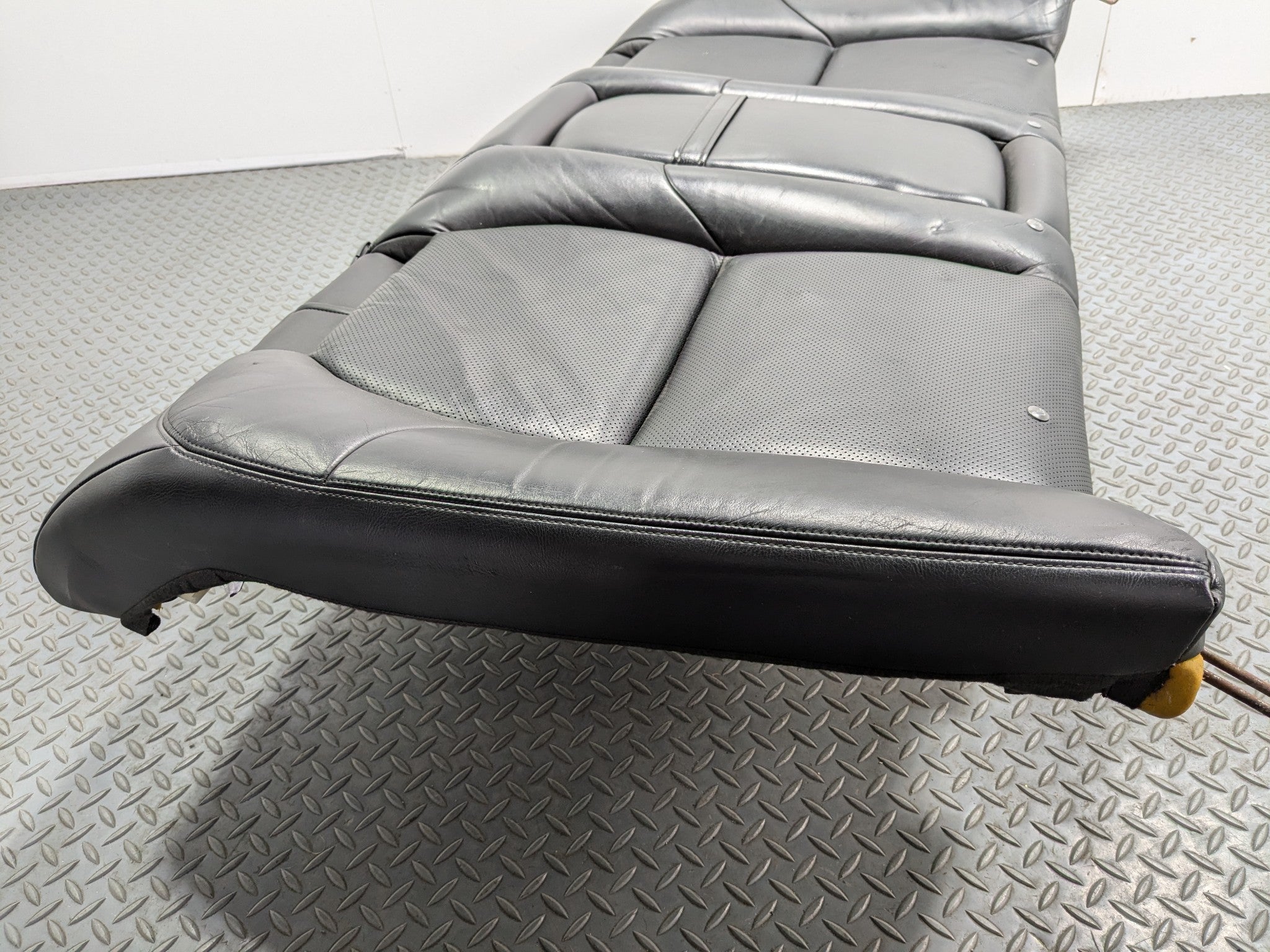 2004 - 2006 ACURA TL OEM REAR BACK UPPER SEAT CUSHION WITH ARMREST LEATHER BLACK