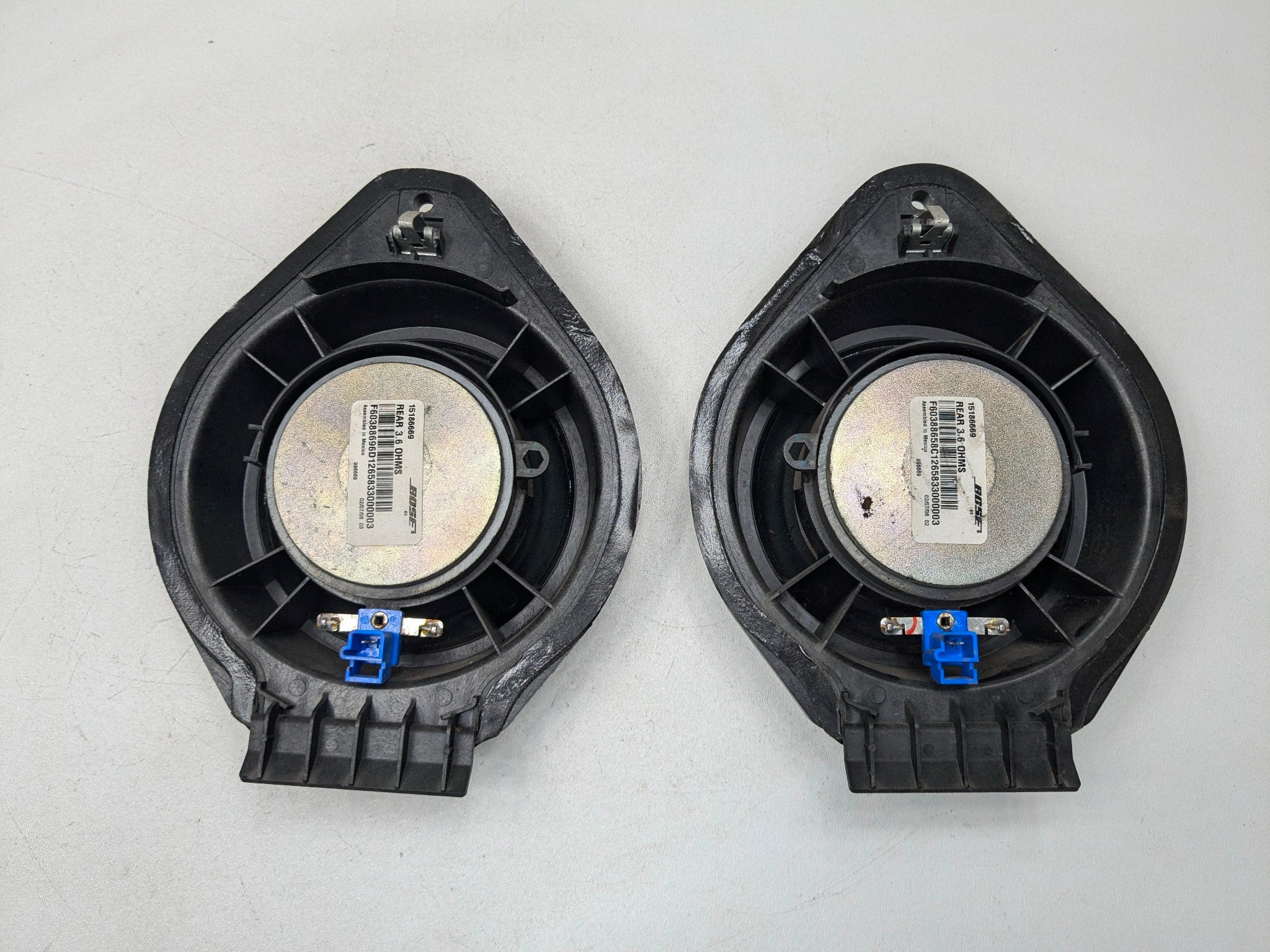 2007 - 2009 CHEVROLET TAHOE OEM INTERIOR SPEAKER AUDIO SOUND SYSTEM SET OF 4