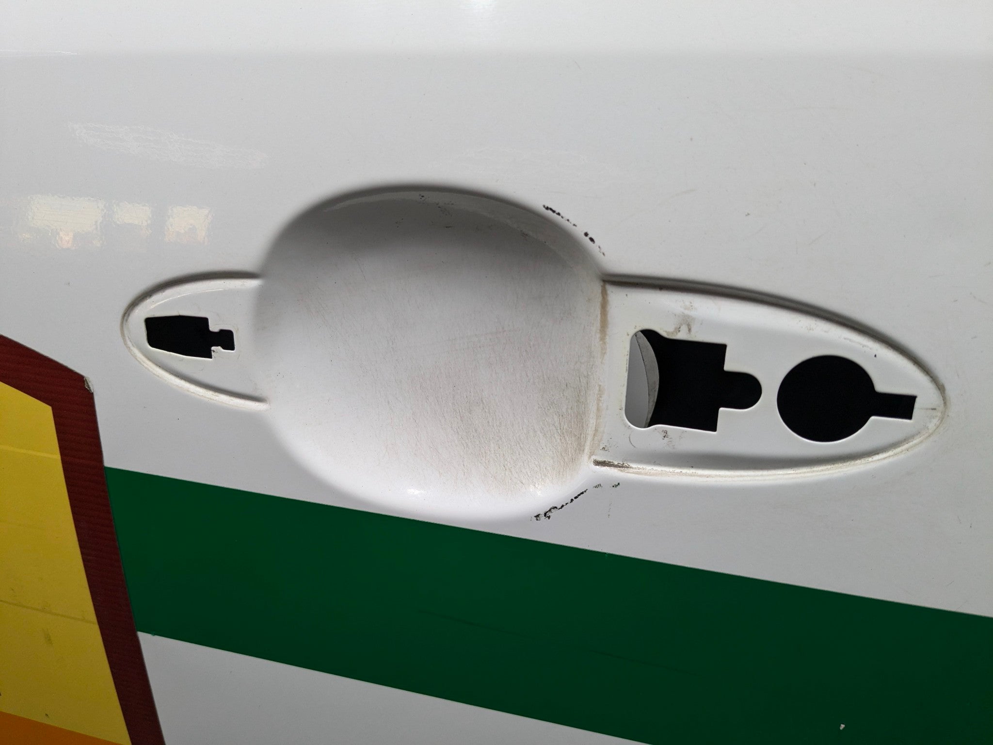 2008 - 2012 FORD ESCAPE OEM DOOR SHELL PANEL FRONT LEFT DRIVER SIDE WHITE