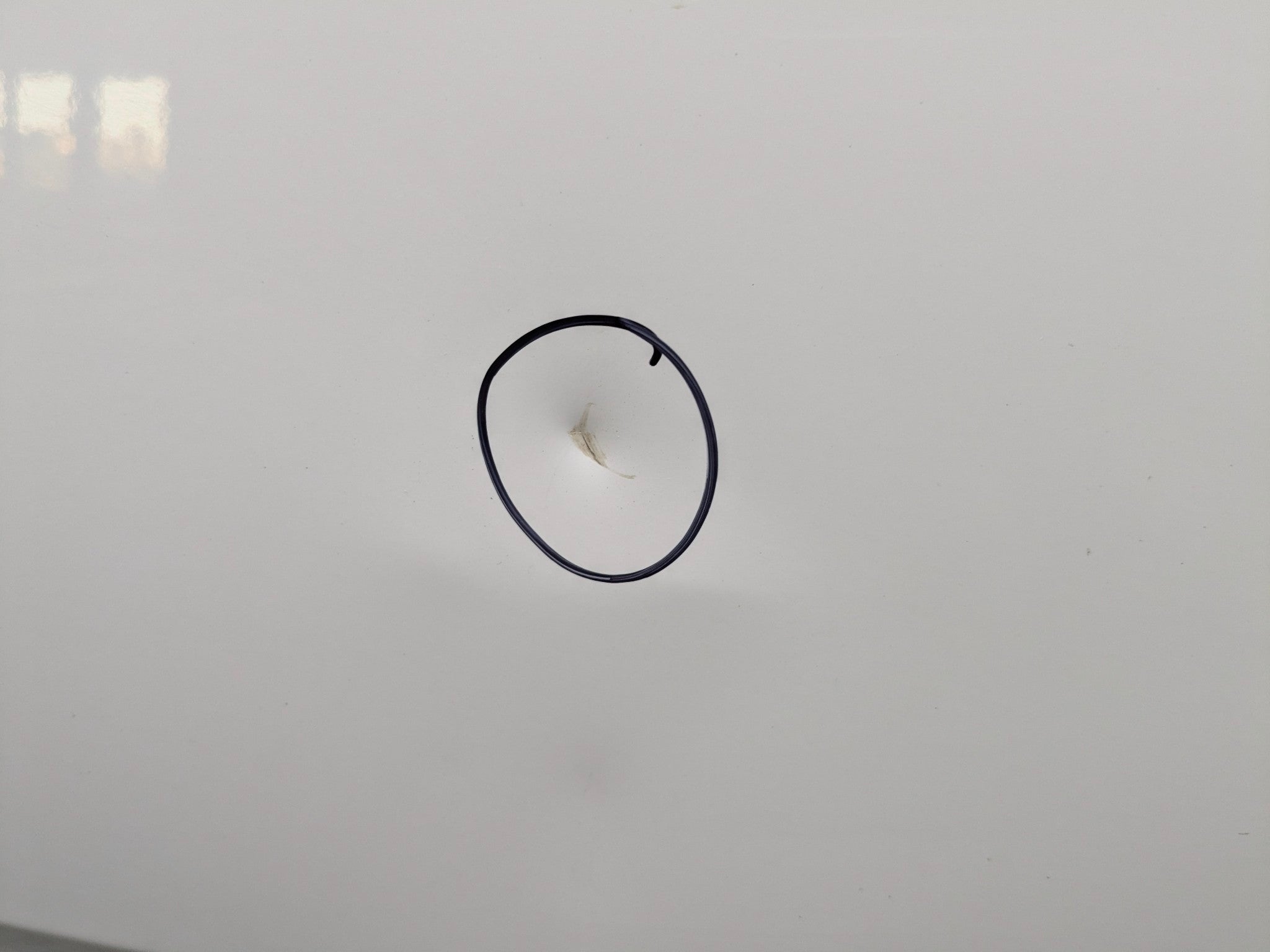 2008 - 2012 FORD ESCAPE OEM DOOR SHELL PANEL REAR LEFT DRIVER SIDE WHITE