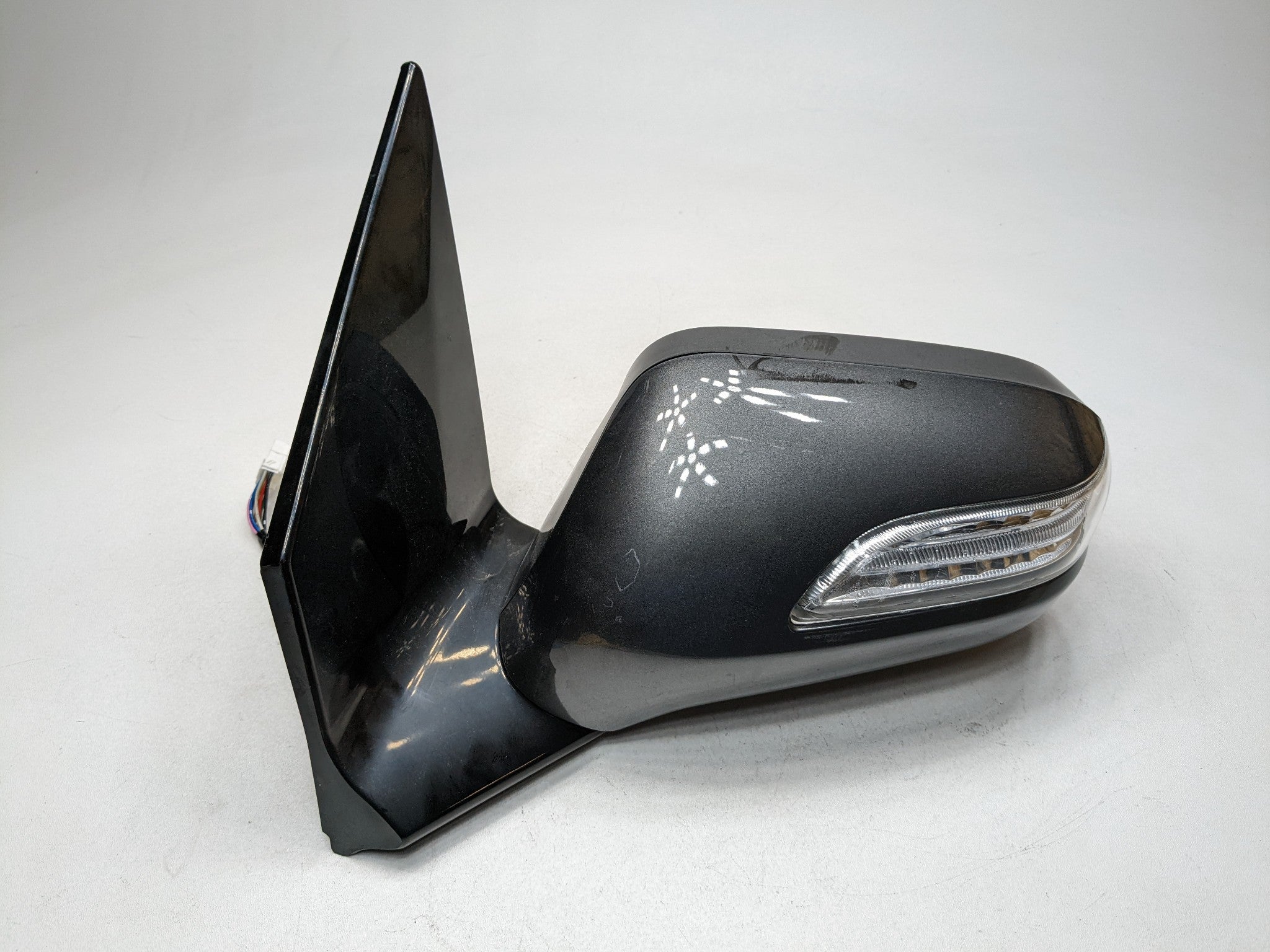 07 - 09 ACURA MDX OEM LEFT SIDE POWER DOOR MIRROR HEATED NIMBUS GRAY METALLIC
