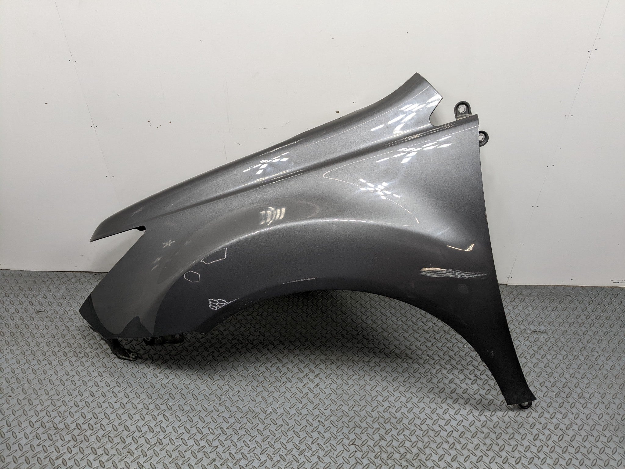 07 - 09 ACURA MDX OEM FRONT LEFT SIDE FENDER COVER PANEL  NIMBUS GRAY METALLIC