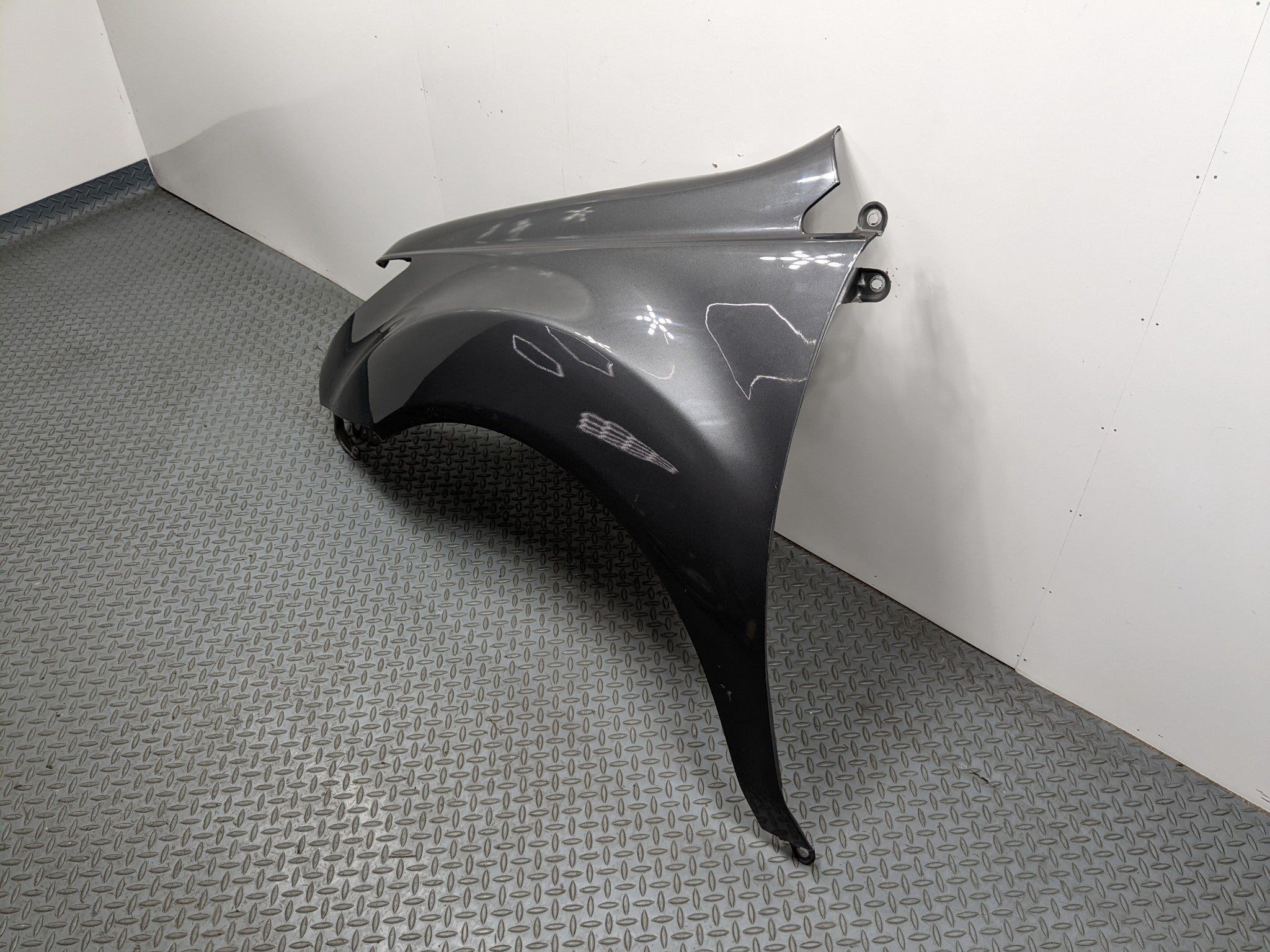 07 - 09 ACURA MDX OEM FRONT LEFT SIDE FENDER COVER PANEL  NIMBUS GRAY METALLIC