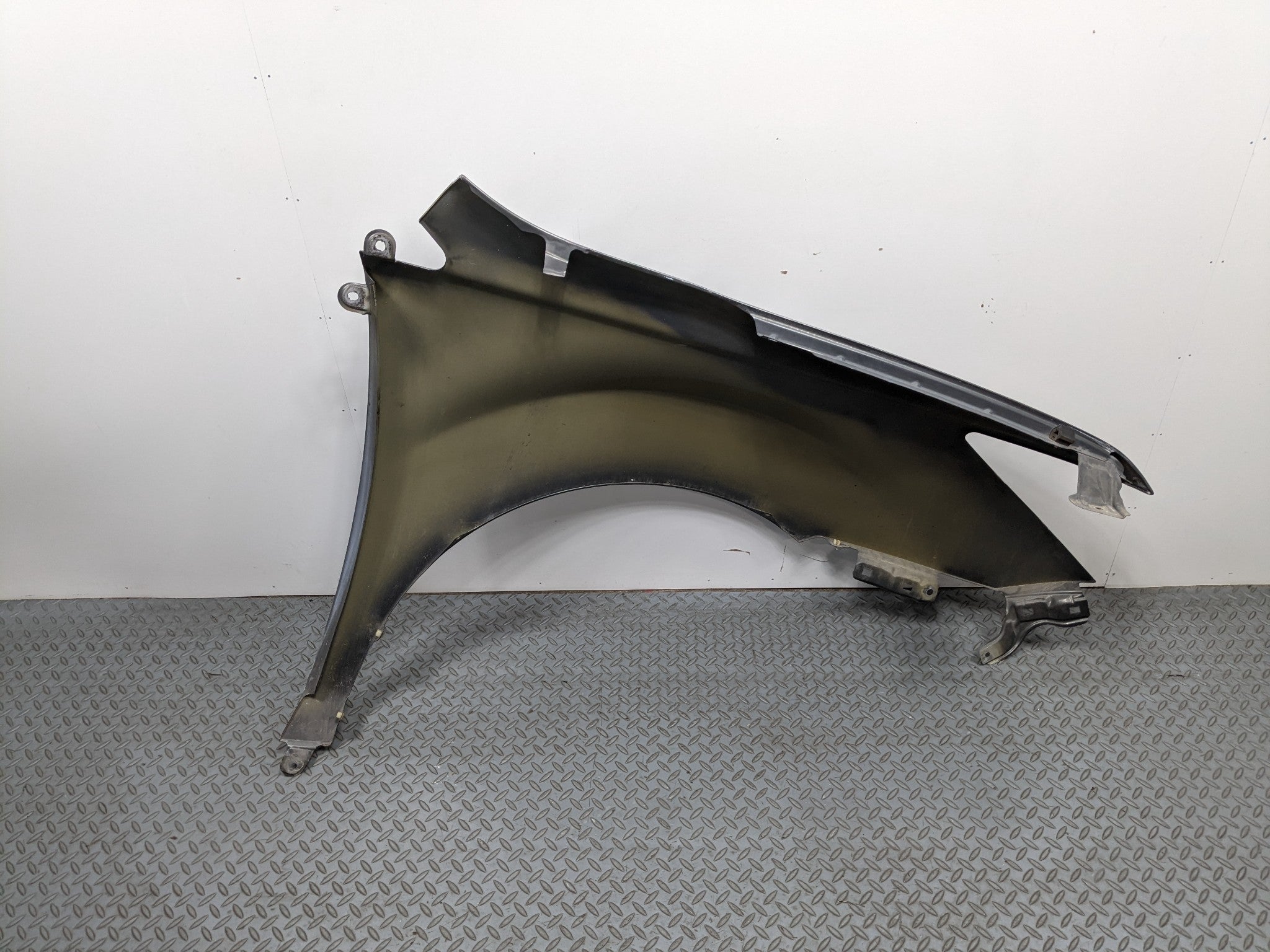 07 - 09 ACURA MDX OEM FRONT LEFT SIDE FENDER COVER PANEL  NIMBUS GRAY METALLIC