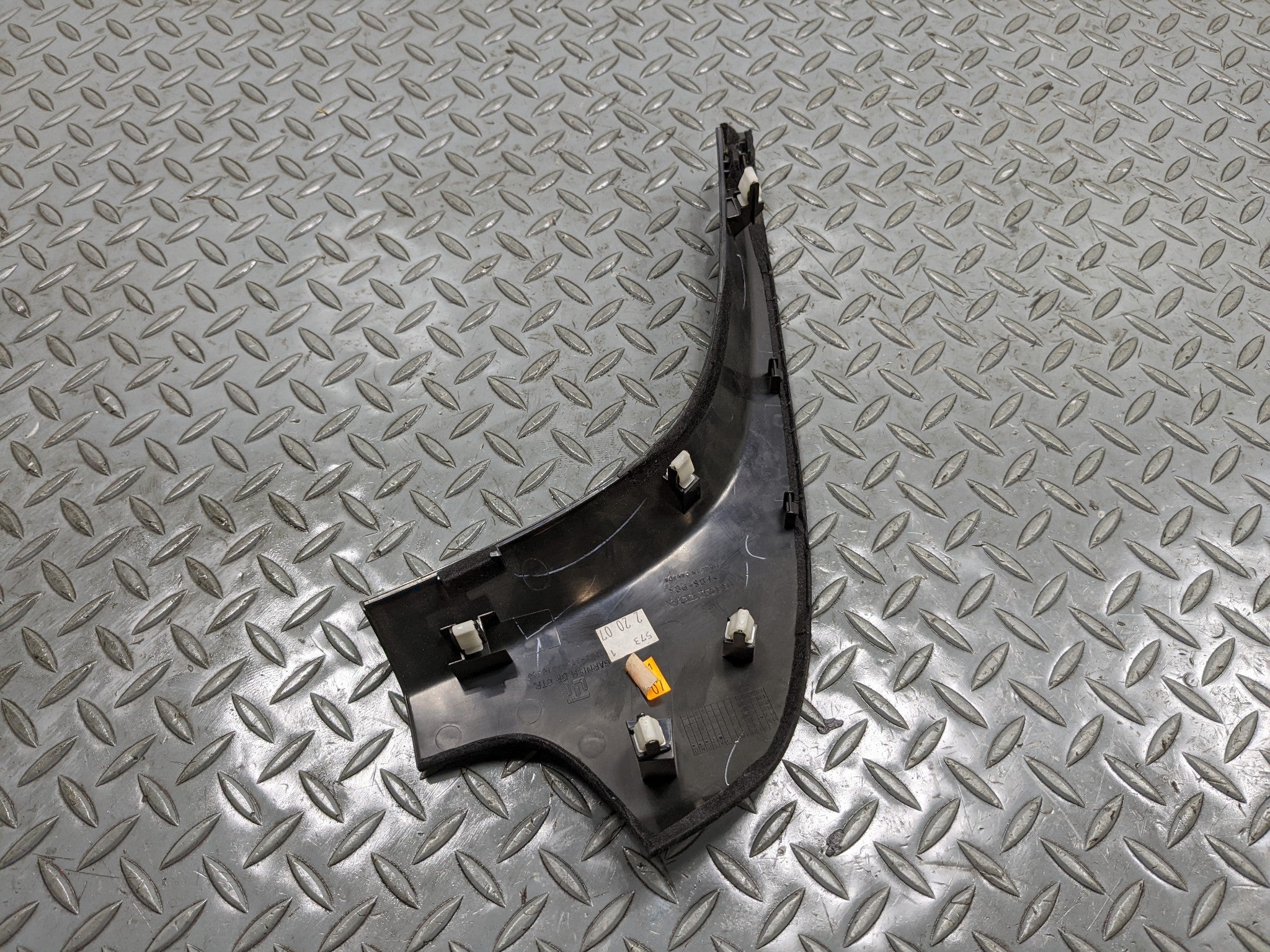07 - 09 ACURA MDX OEM DASH PANEL TRIM BEZEL DRIVER SIDE CENTER DARK WOODGRAIN