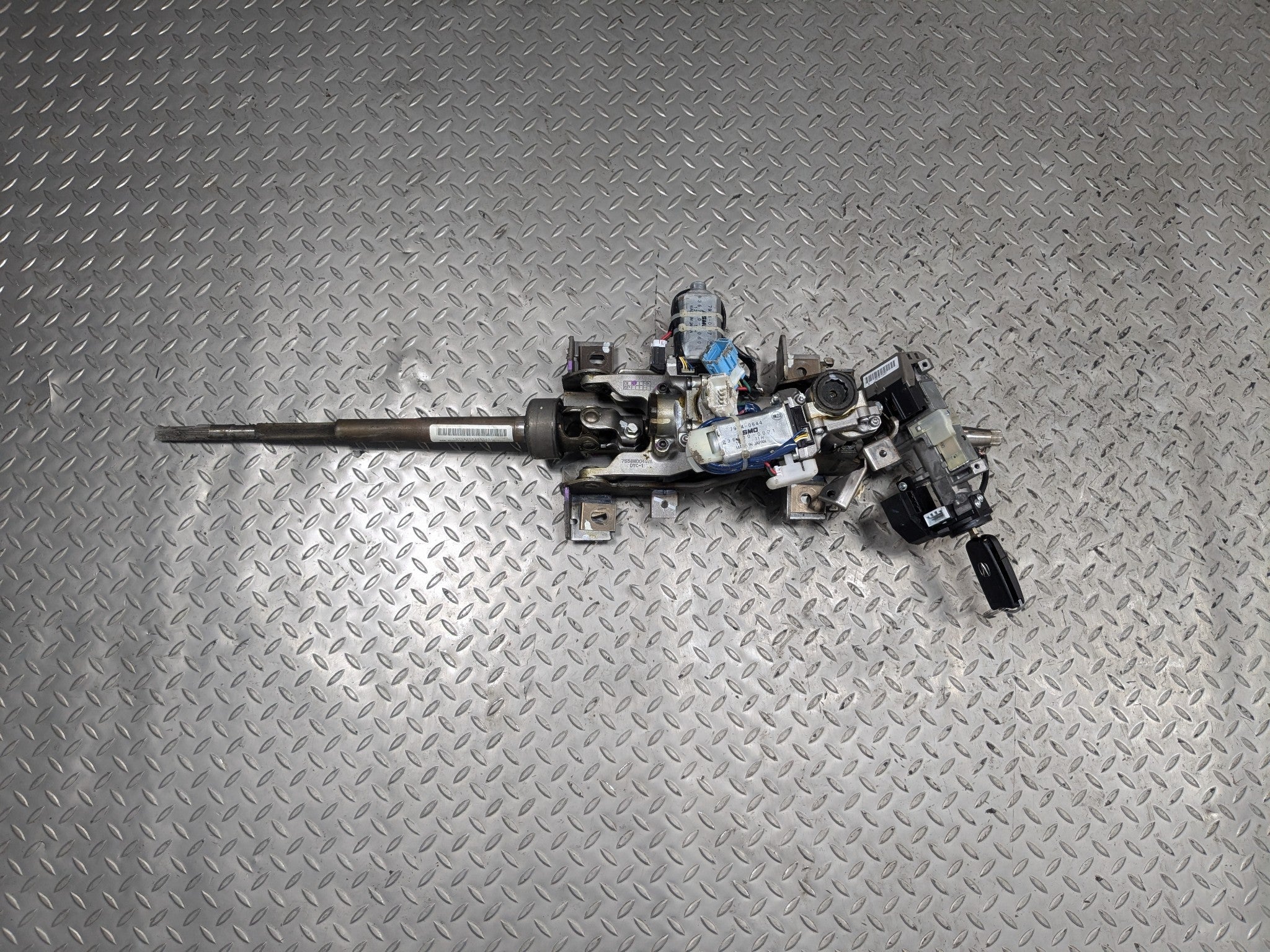 07 - 13 ACURA MDX OEM STEERING COLUMN WITH IMMOBILIZER IGNITION SWITCH AND KEY