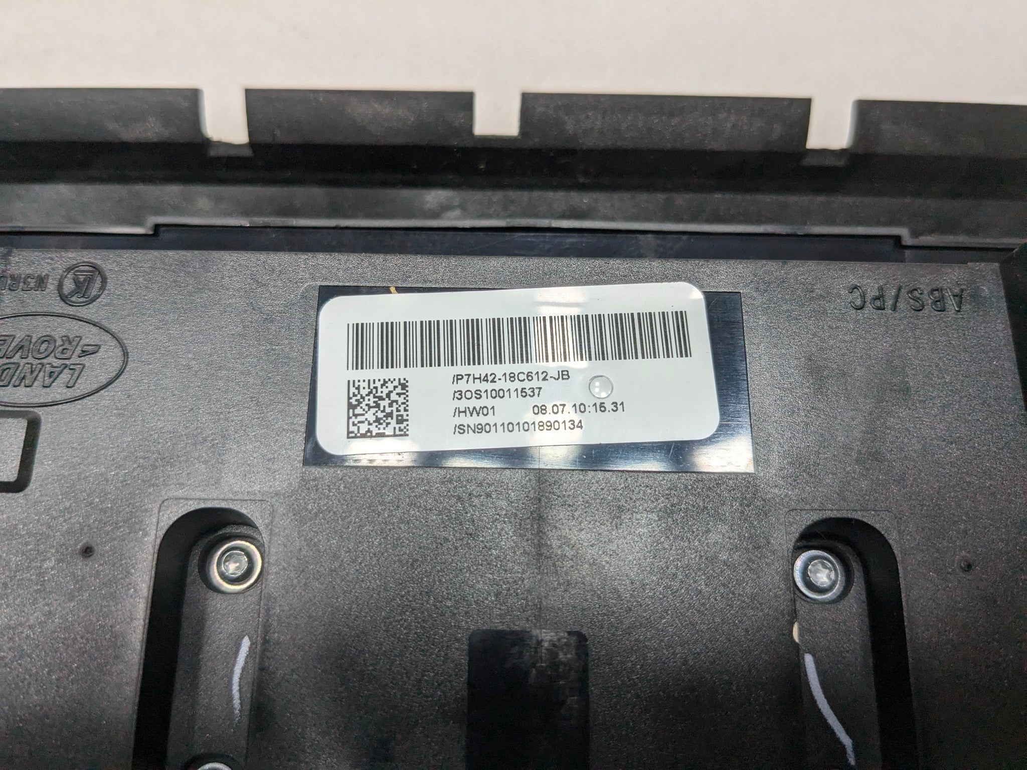 2010 - 2012 LAND ROVER RANGE ROVER OEM AC HEATER CLIMATE CONTROL SWITCH REAR