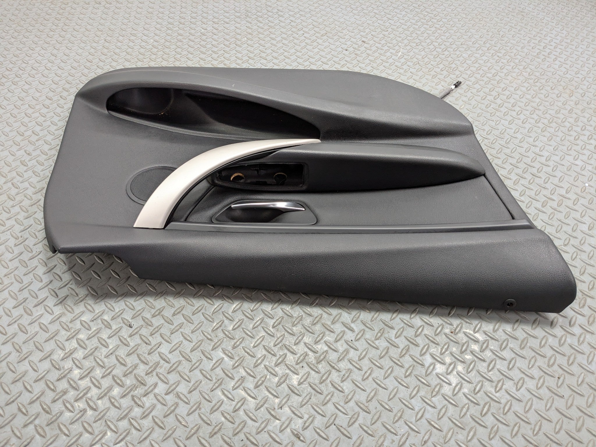 2015 - 2018 BMW 320I OEM FRONT LEFT DRIVER SIDE DOOR TRIM PANEL LEATHER BLACK