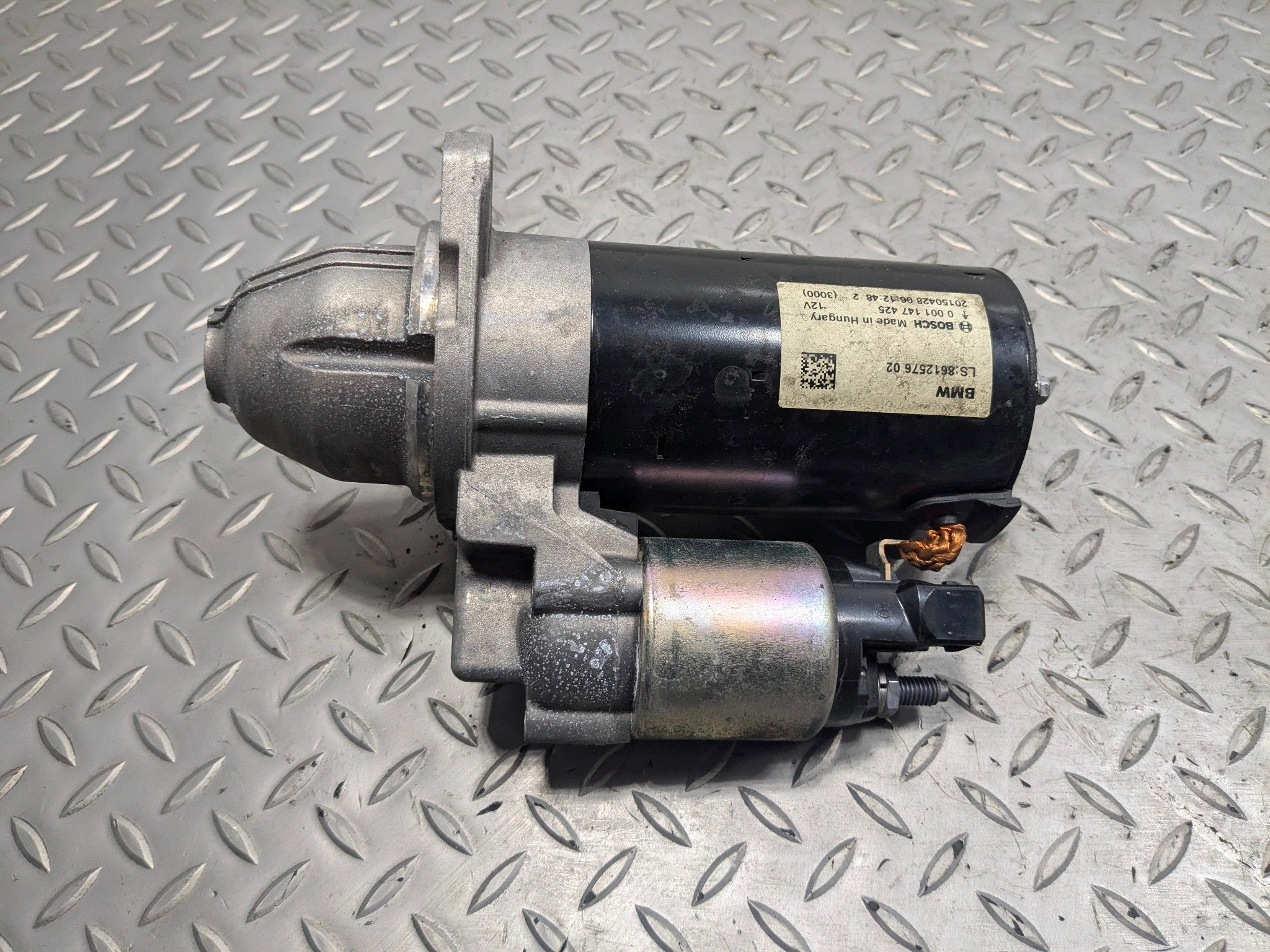 2015 - 2018 BMW 320I OEM ENGINE STARTER MOTOR ASSEMBLY AT