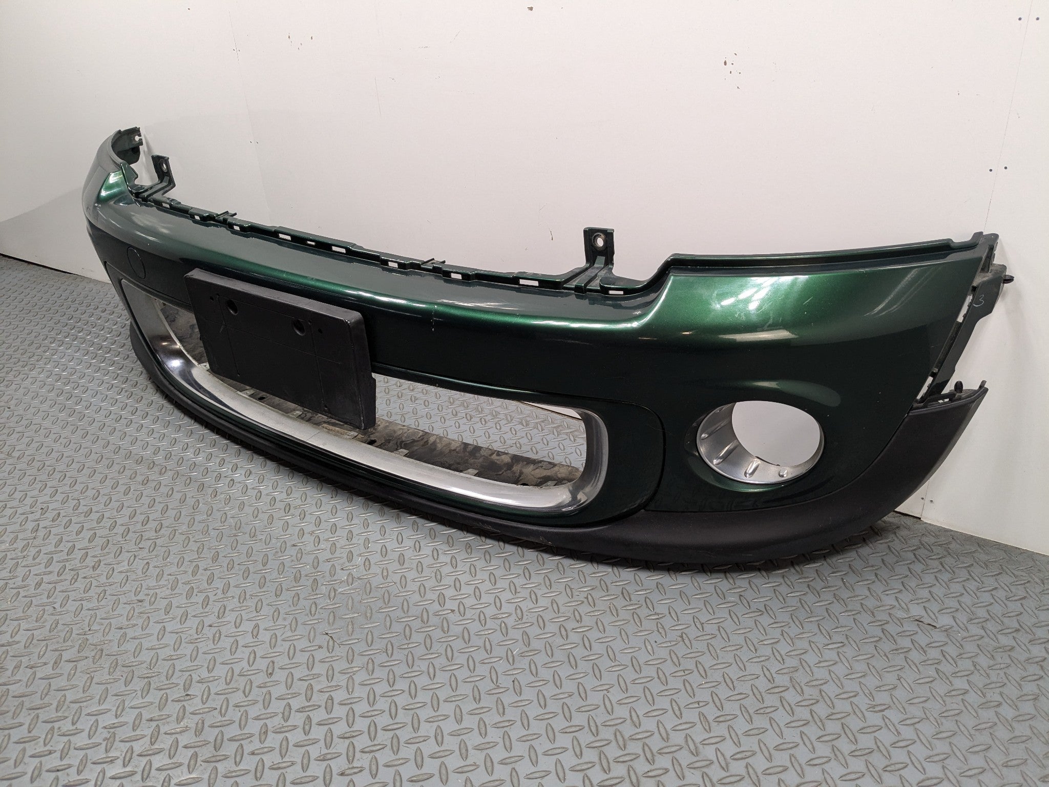 2011 - 2013 MINI COOPER OEM FRONT BUMPER COVER PANEL ASSEMBLY GREEN