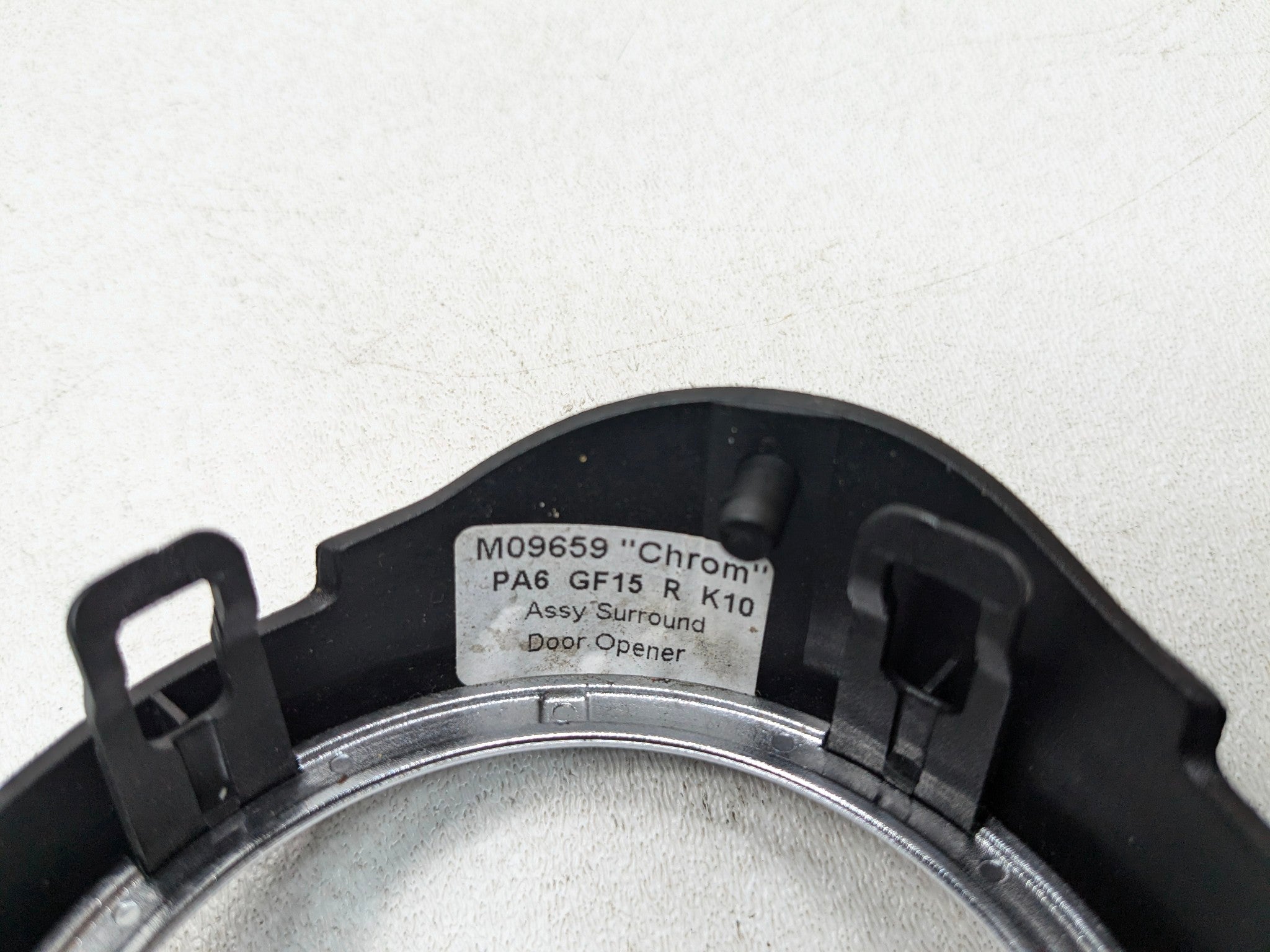 2011 - 2013 MINI COOPER OEM DOOR OPENER SURROUND TRIM FRONT RIGHT PASSENGER SIDE