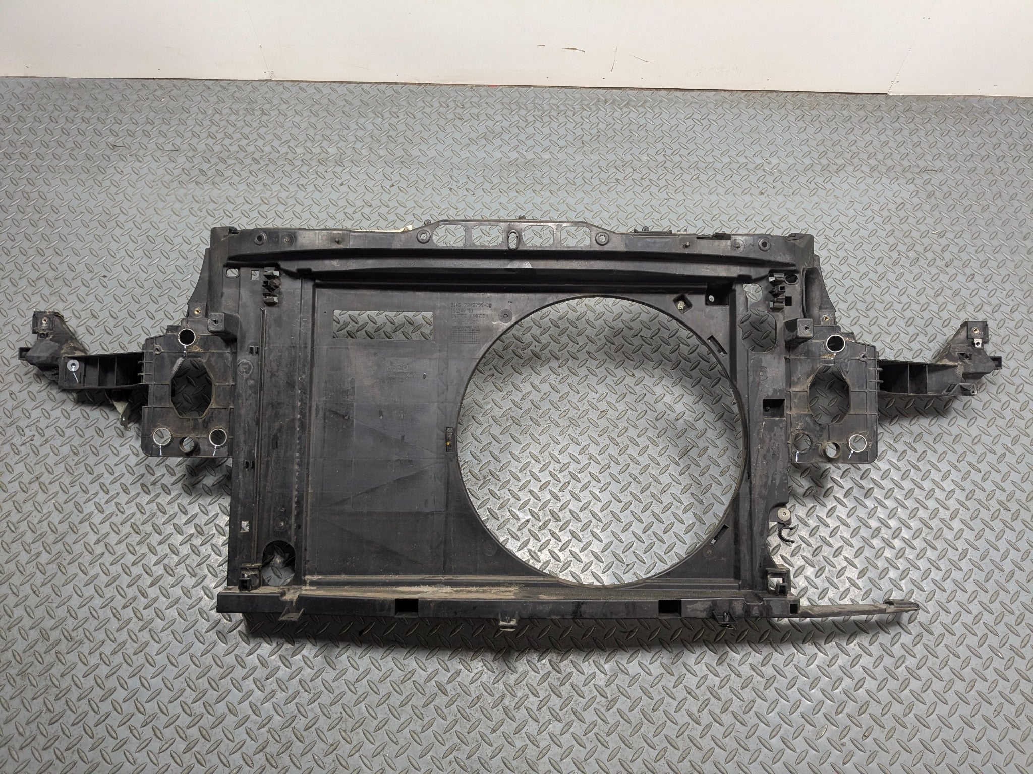 2011 - 2013 MINI COOPER OEM RADIATOR SUPPORT CORE PANEL ASSEMBLY