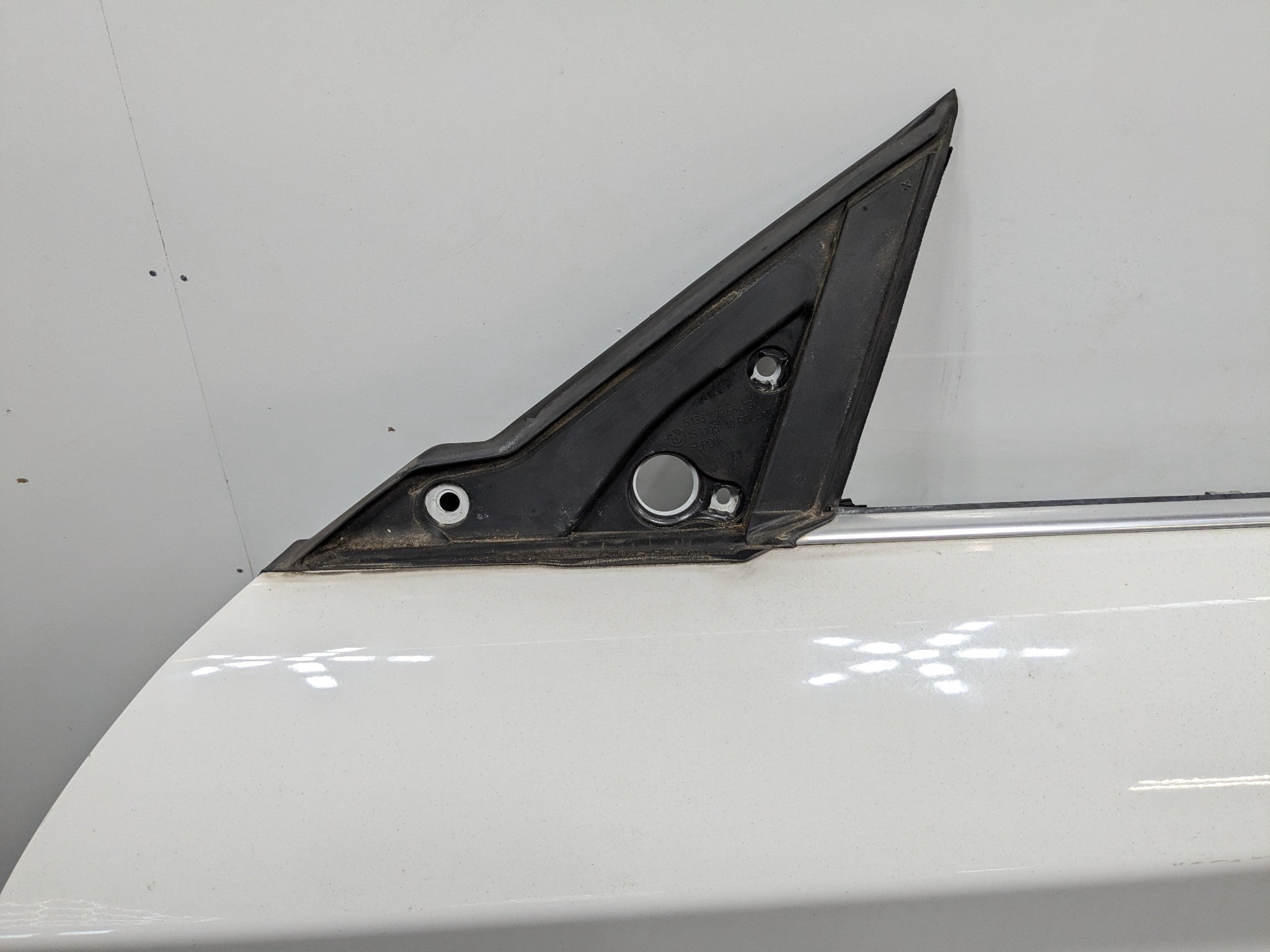 2014 - 2016 BMW 228I OEM DOOR SHELL PANEL ALPINE WHITE FRONT LEFT DRIVER SIDE