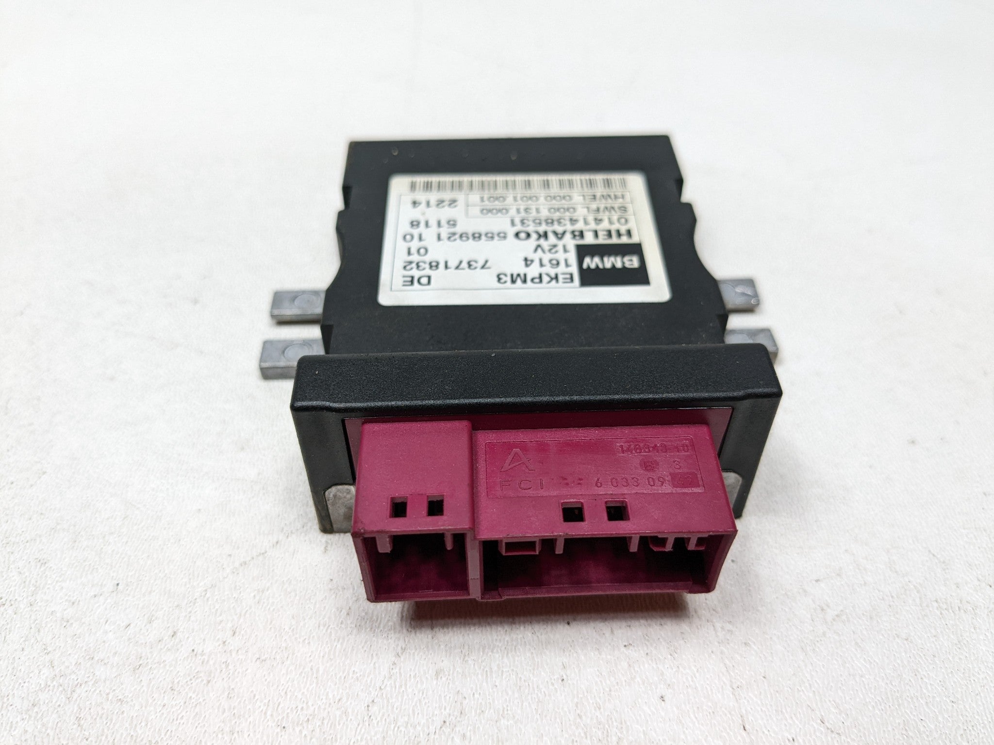 2014 - 2016 BMW 228I OEM FUEL PUMP COMPUTER CONTROL MODULE UNIT