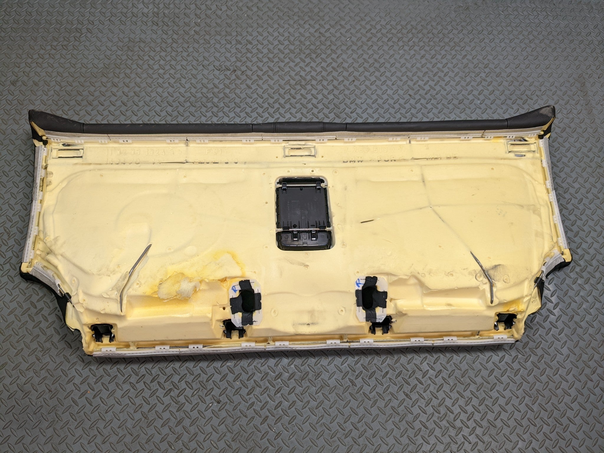 2014 - 2016 BMW 228I OEM REAR LOWER SEAT CUSHION LEATHER BLACK