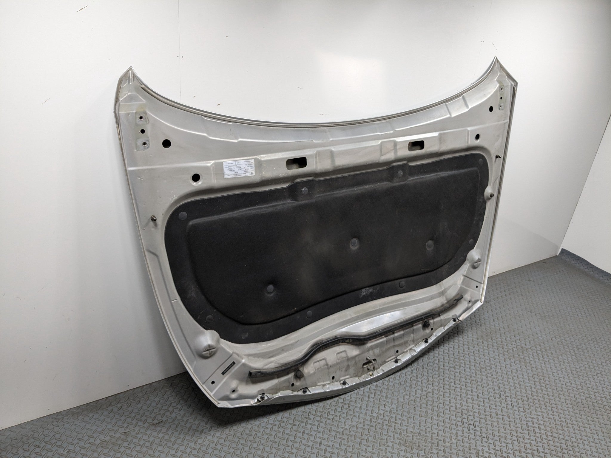11 - 13 HYUNDAI SONATA OEM FRONT HOOD BONNET SHELL PANEL ASSEMBLY RADIANT SILVER