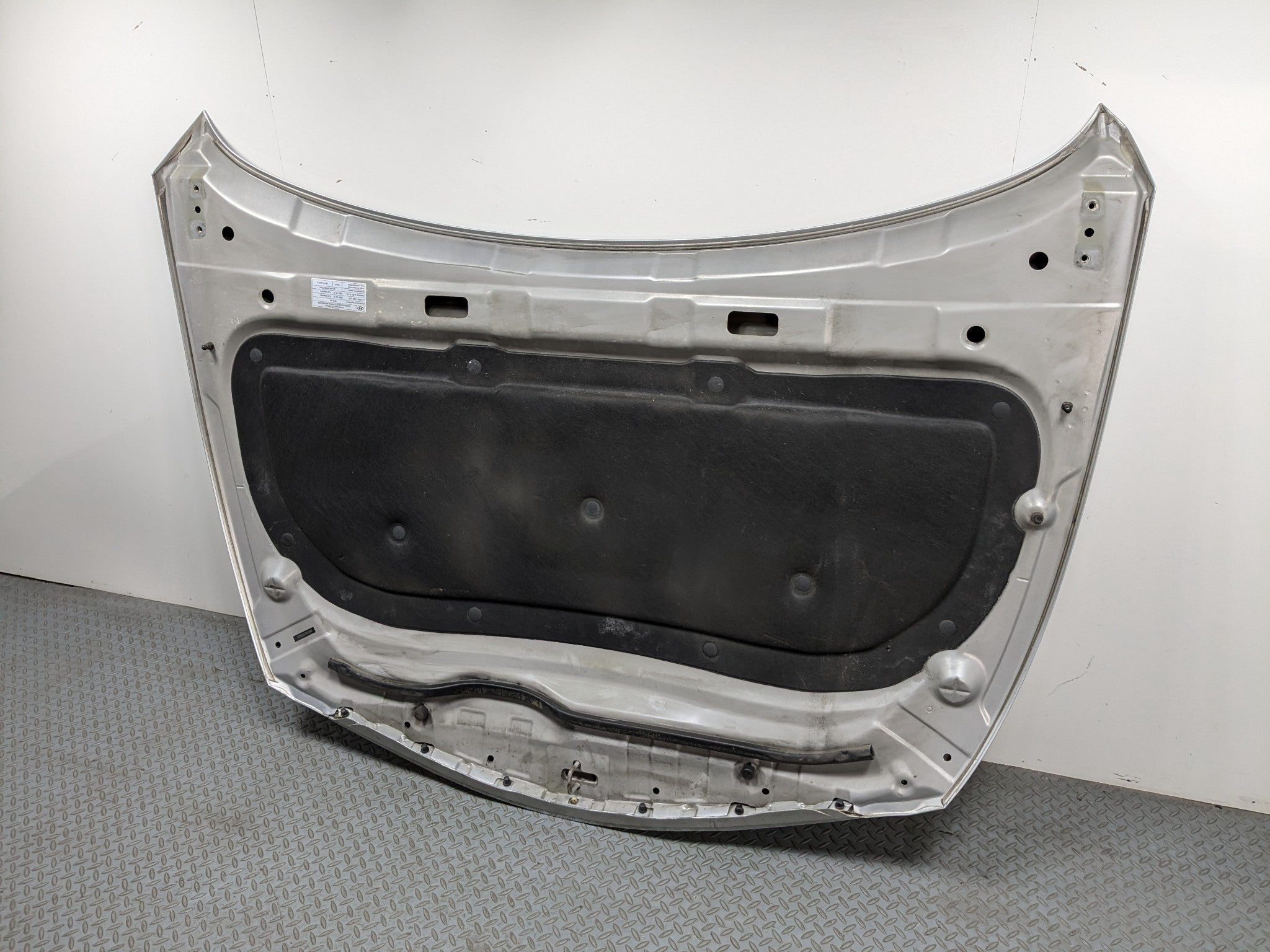 11 - 13 HYUNDAI SONATA OEM FRONT HOOD BONNET SHELL PANEL ASSEMBLY RADIANT SILVER