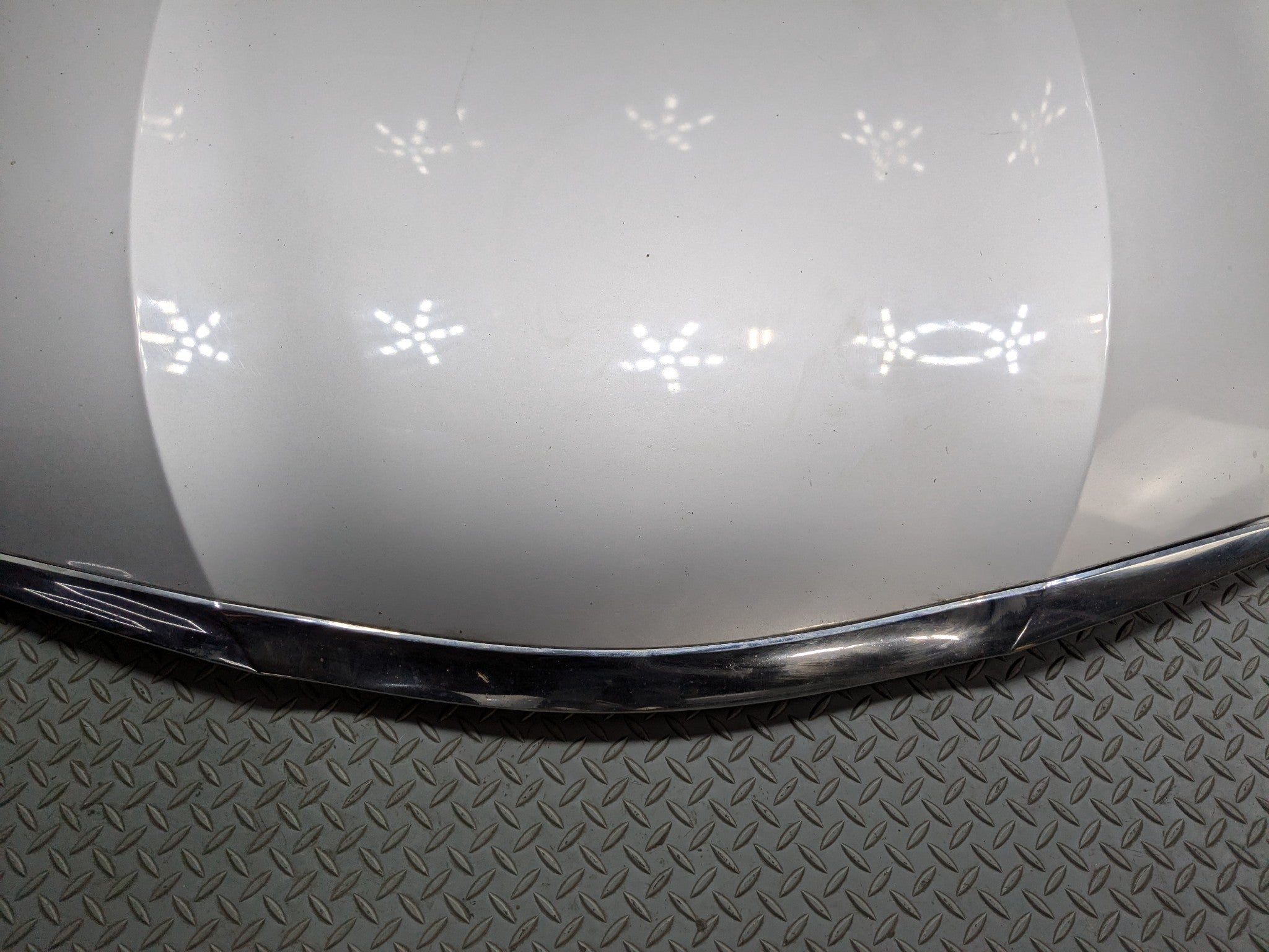 11 - 13 HYUNDAI SONATA OEM FRONT HOOD BONNET SHELL PANEL ASSEMBLY RADIANT SILVER