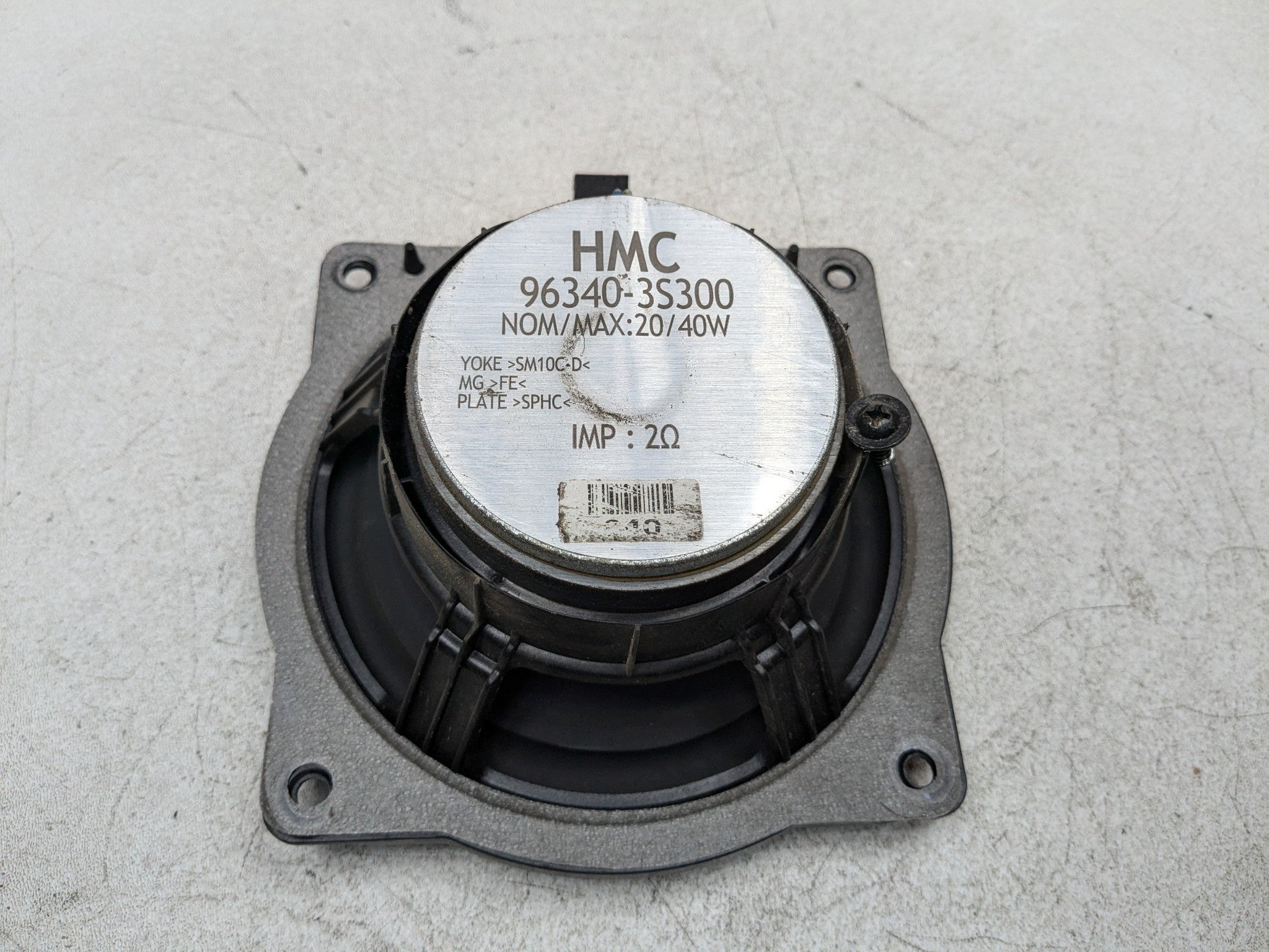 11 - 13 HYUNDAI SONATA OEM SPEAKER SET OF FOUR AUDIO SOUND SYSTEM FRONT AND REAR